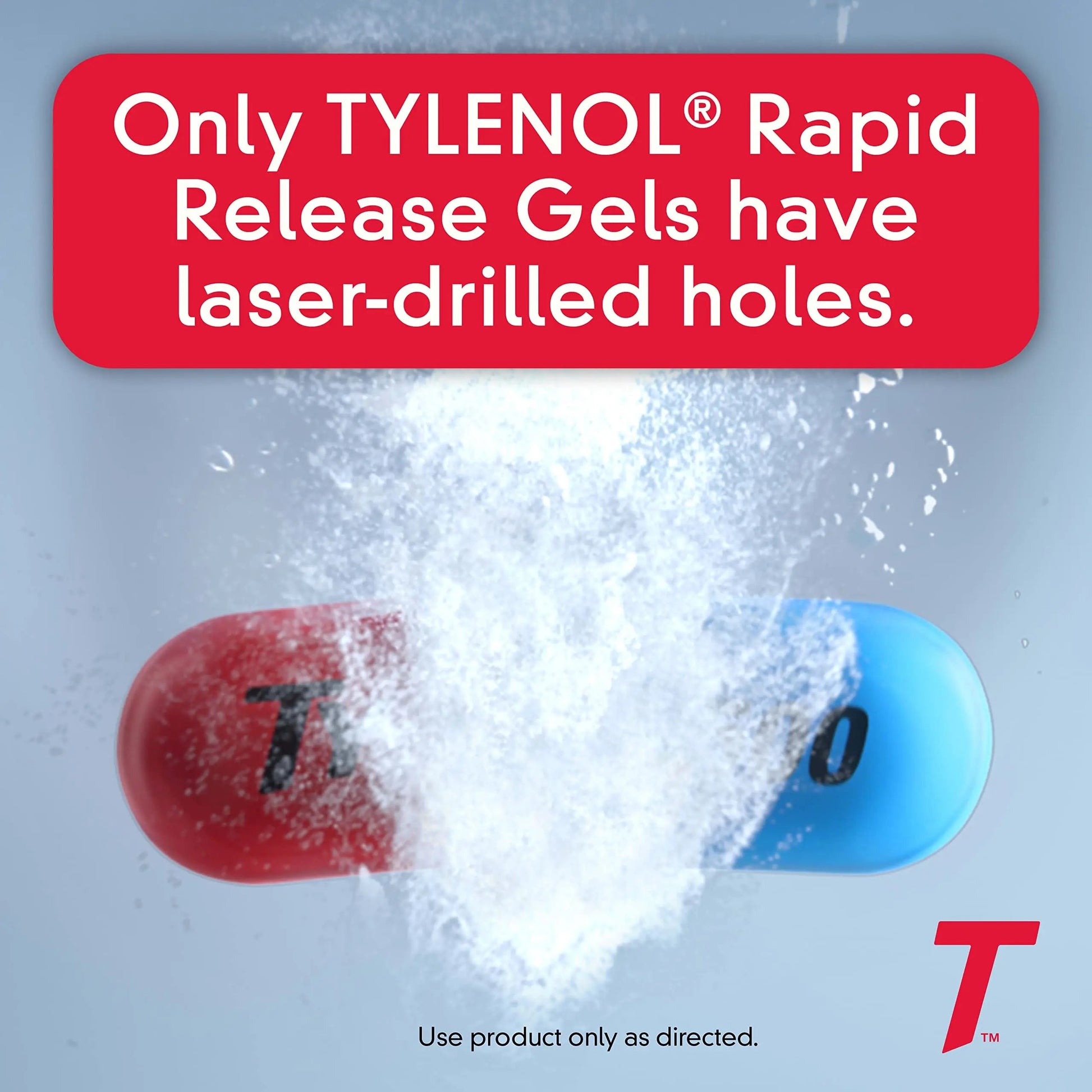 Tylenol Extra Strength Acetaminophen Rapid Release Gels, Fast, Strong Pain Relief, Fever Reducer Medicine, 500 mg Gelcaps with Laser‑Drilled Holes for Fast Release, Value Size, 225 Count Tylenol Au supplements
