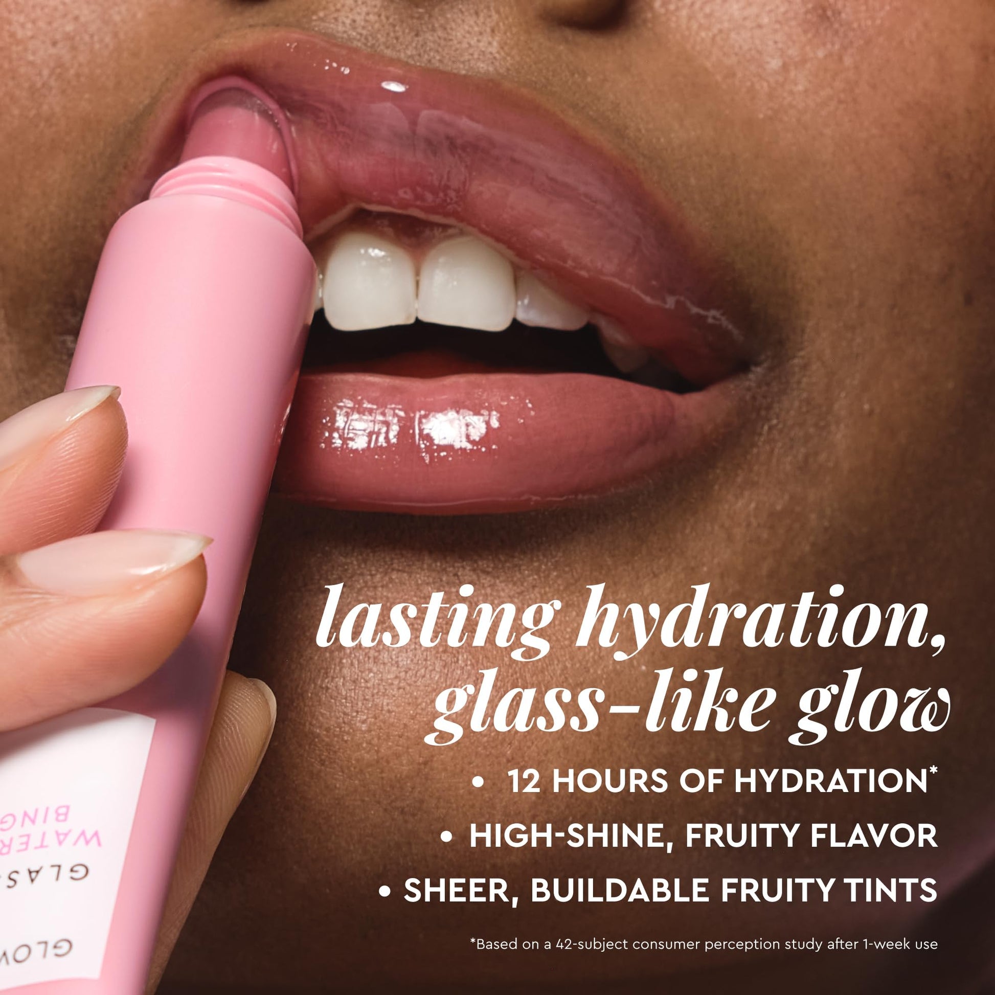 Glow Recipe Glass Balm Lip Treatment - 12Hr Hydrating Lip Balm & Moisturizer with Hyaluronic Acid to Smooth, Plump & Protect from Dryness - Sheer Soft Pink Tint, Watermelon Bingsoo (15 ml) Glow Recipe Au supplements