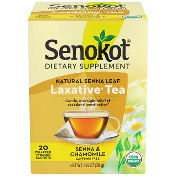 Senokot Dietary Supplement, Natural and Organic Senna Leaf, Laxative Tea for Occasional Senokot Au supplements