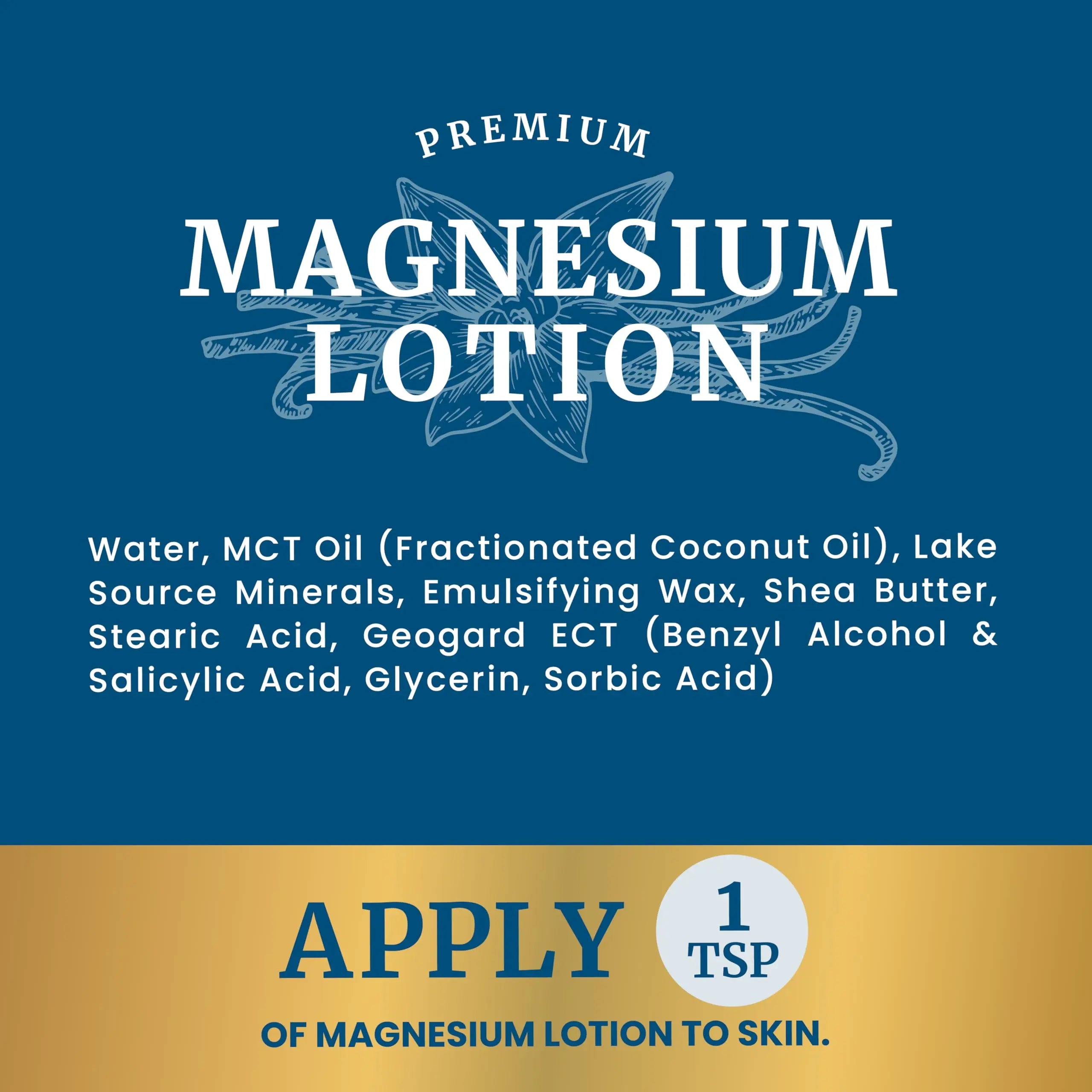Magnesium Lotion | Relieves Muscle Cramps & Soreness | Relaxation & Calming Support Nobi Nutrition Au supplements