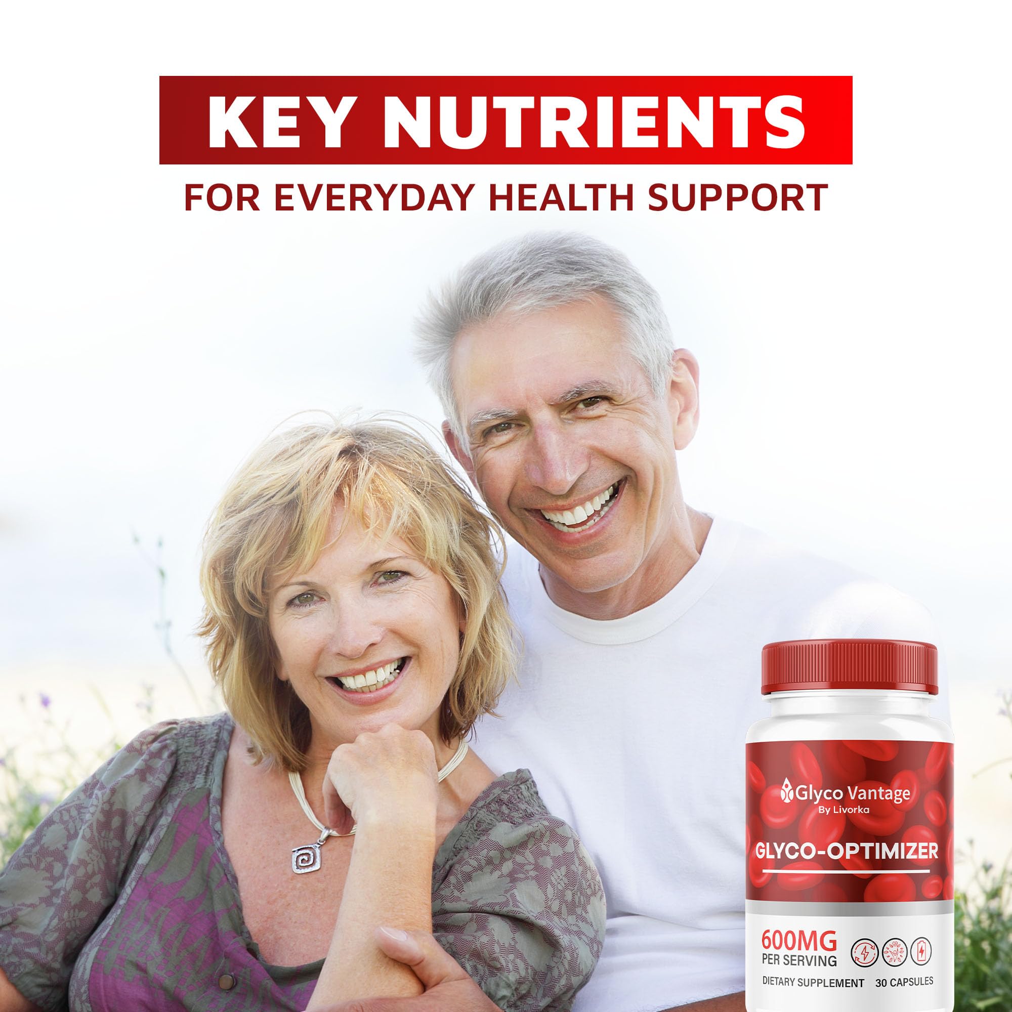 (2 Pack) Glyco Vantage Glyco Optimizer, Glyco Vantage, Glyco Vantage Capsules, Glyco Vantage Joint Optimizer, GlycoVantage Glyco Optimizer Pills, Glyco Vantage Support, 60 Capsules For 2 Months LIVORKA Au supplements