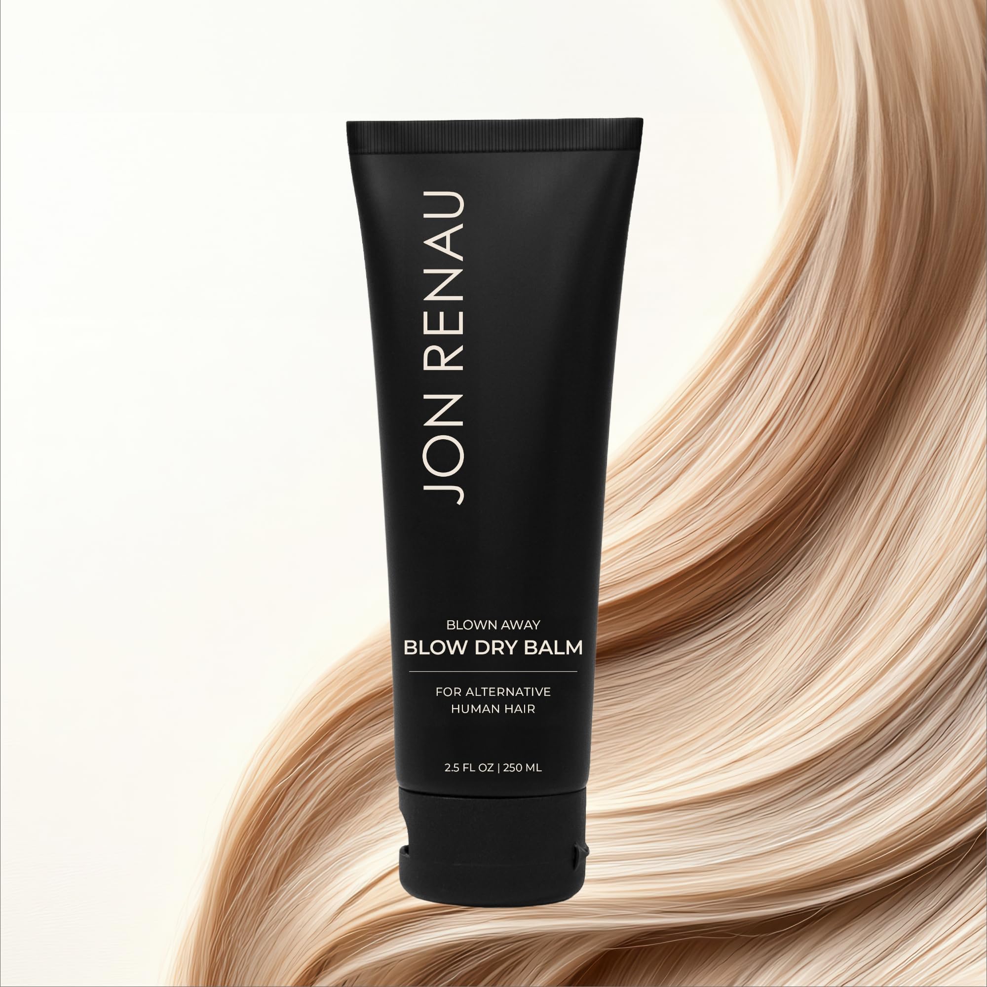 Jon Renau Blown Away Blow Dry Balm for Human Hair Wigs, Shine Enhancing Styling Balm with UV and Color Protection, Lightweight Blow Dry Balm for Human Hair Toppers and Extensions, 2.5 Oz Jon Renau Au supplements