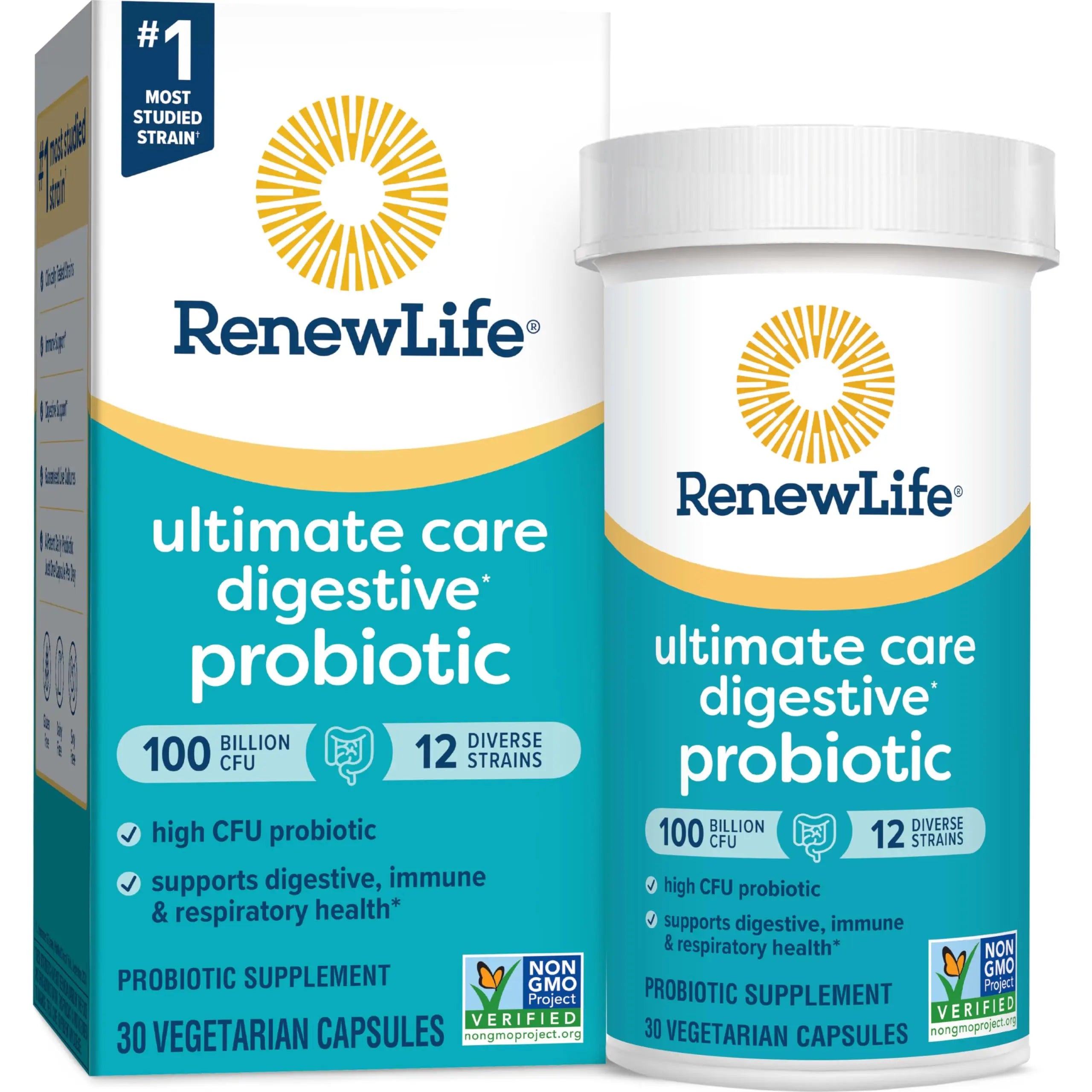 Renew Life Women's Probiotic Capsules, Supports Vaginal, Urinary, Digestive & Ultimate Renew Life Au supplements