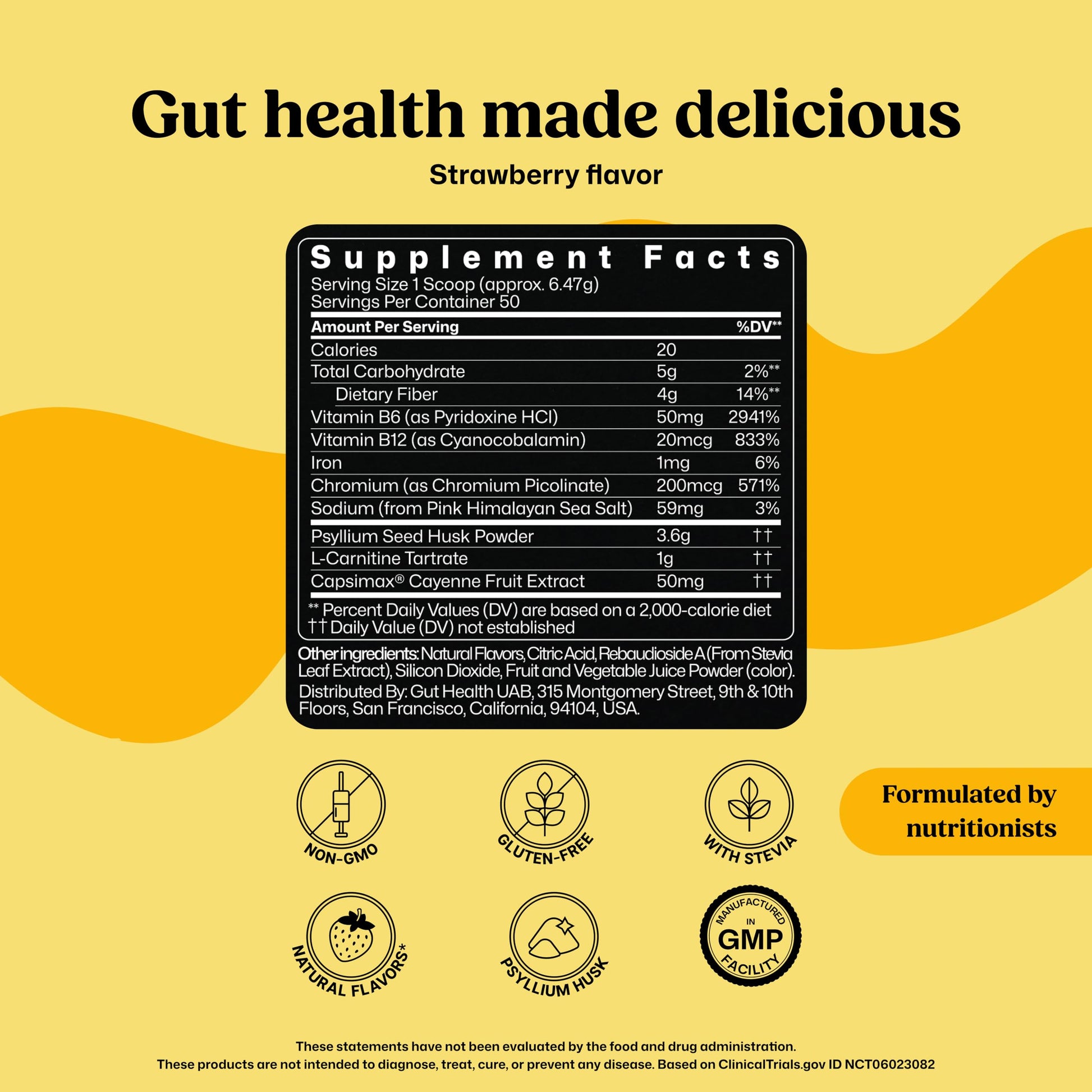 ColonBroom Premium Weight Management Supplement (Strawberry) - Colon Broom Psyllium Husk Fiber Powder Drink - Gluten Free, Non-GMO Colon Cleanse for Bloating Relief & Gut Health, 200 Servings ColonBroom Au supplements