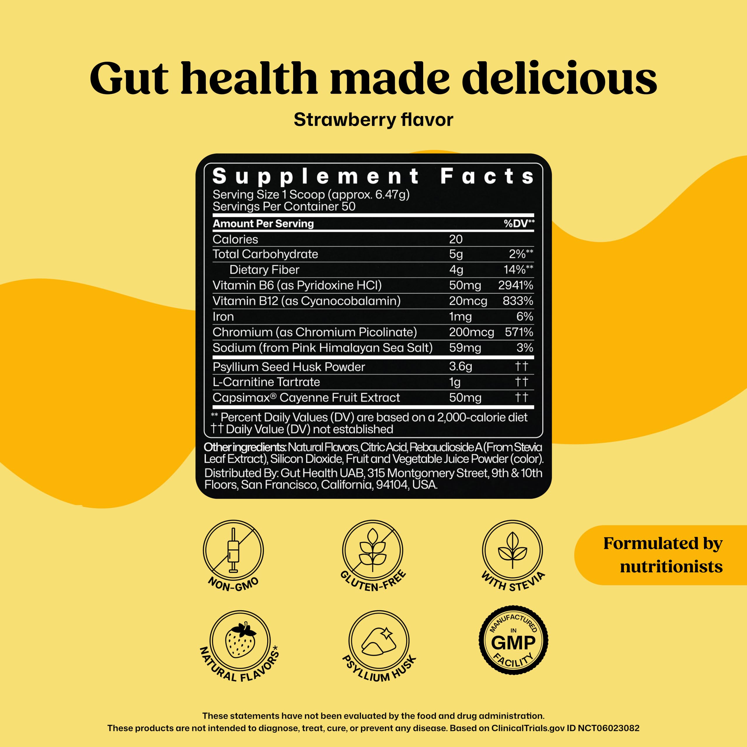 ColonBroom Premium Weight Management Supplement (Strawberry) - Colon Broom Psyllium Husk Fiber Powder Drink - Gluten Free, Non-GMO Colon Cleanse for Bloating Relief & Gut Health, 200 Servings ColonBroom Au supplements