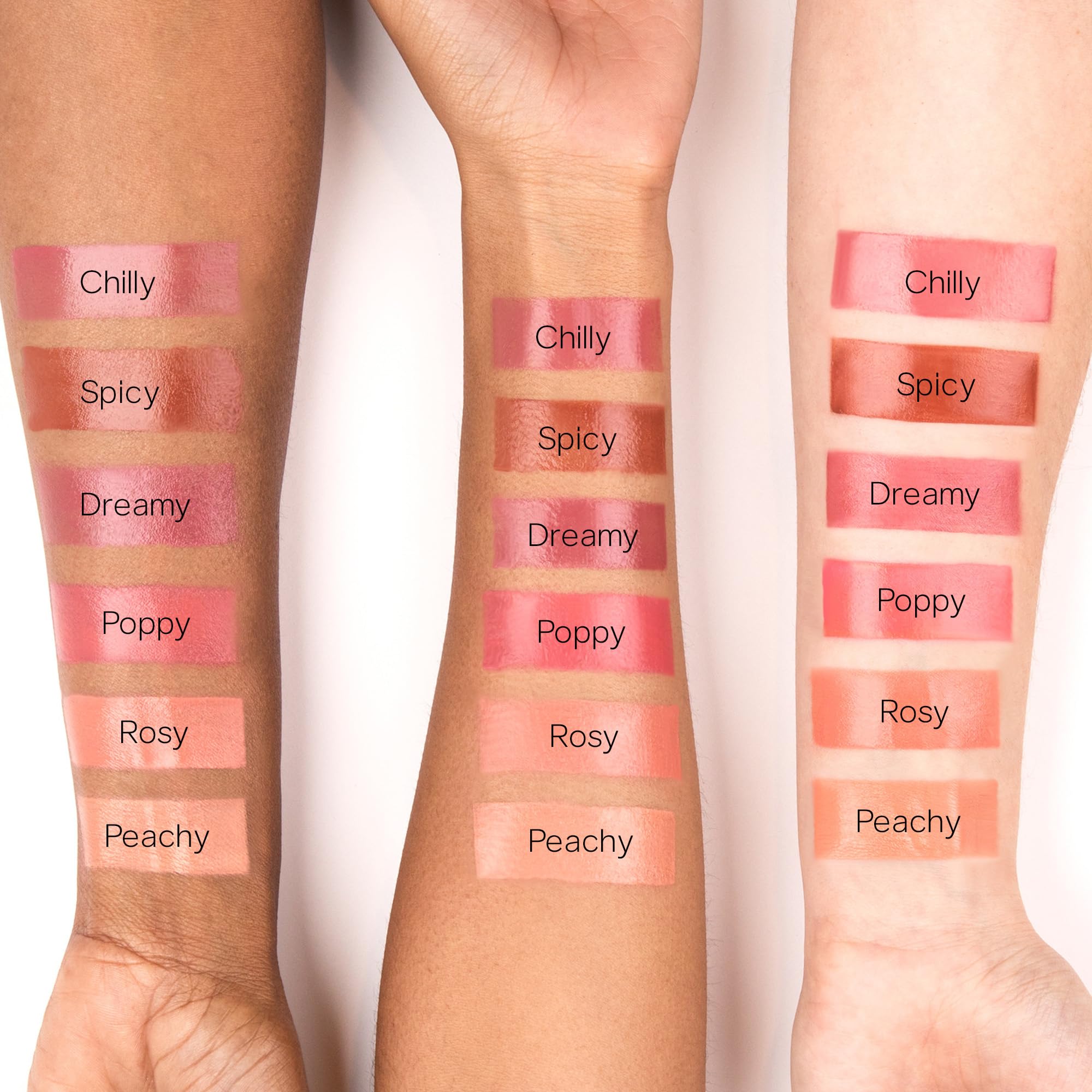 Saie Dew Liquid Blush for Cheeks - Hydrating Cream Blush Stick with a Blendable + Buildable Formula - Skincare Infused Dewy Cheek Tint for a Natural Flush - Glowy Makeup Essential - Spicy (.40 oz) Saie Au supplements