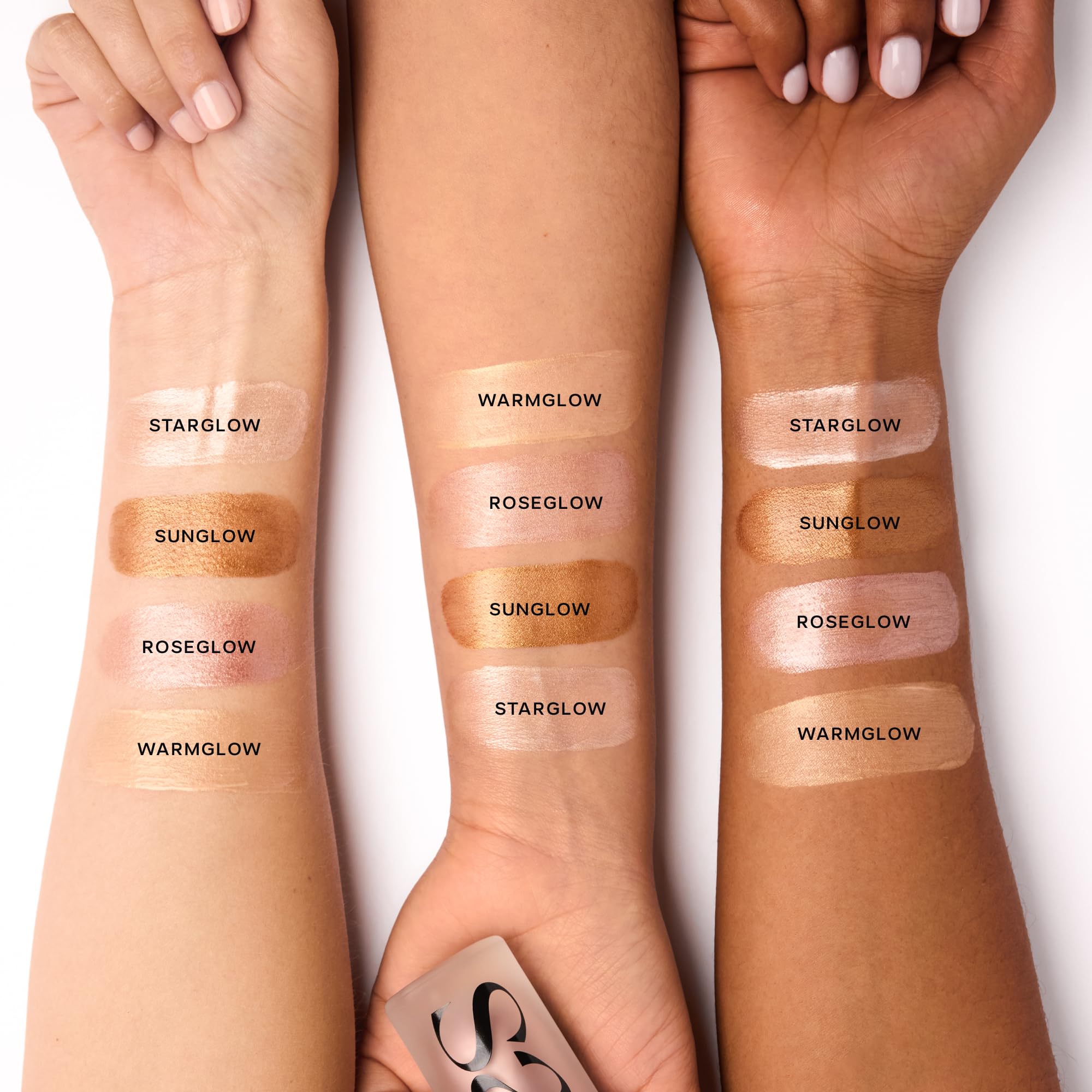 Saie Mini Glowy Super Gel Lightweight llluminator & Makeup Primer - Sunglow (0.5 oz) + Dew Blush - Lightweight Liquid Blush with a Blendable + Buildable Cream Finish - Sweetie (.40 oz) Saie Au supplements