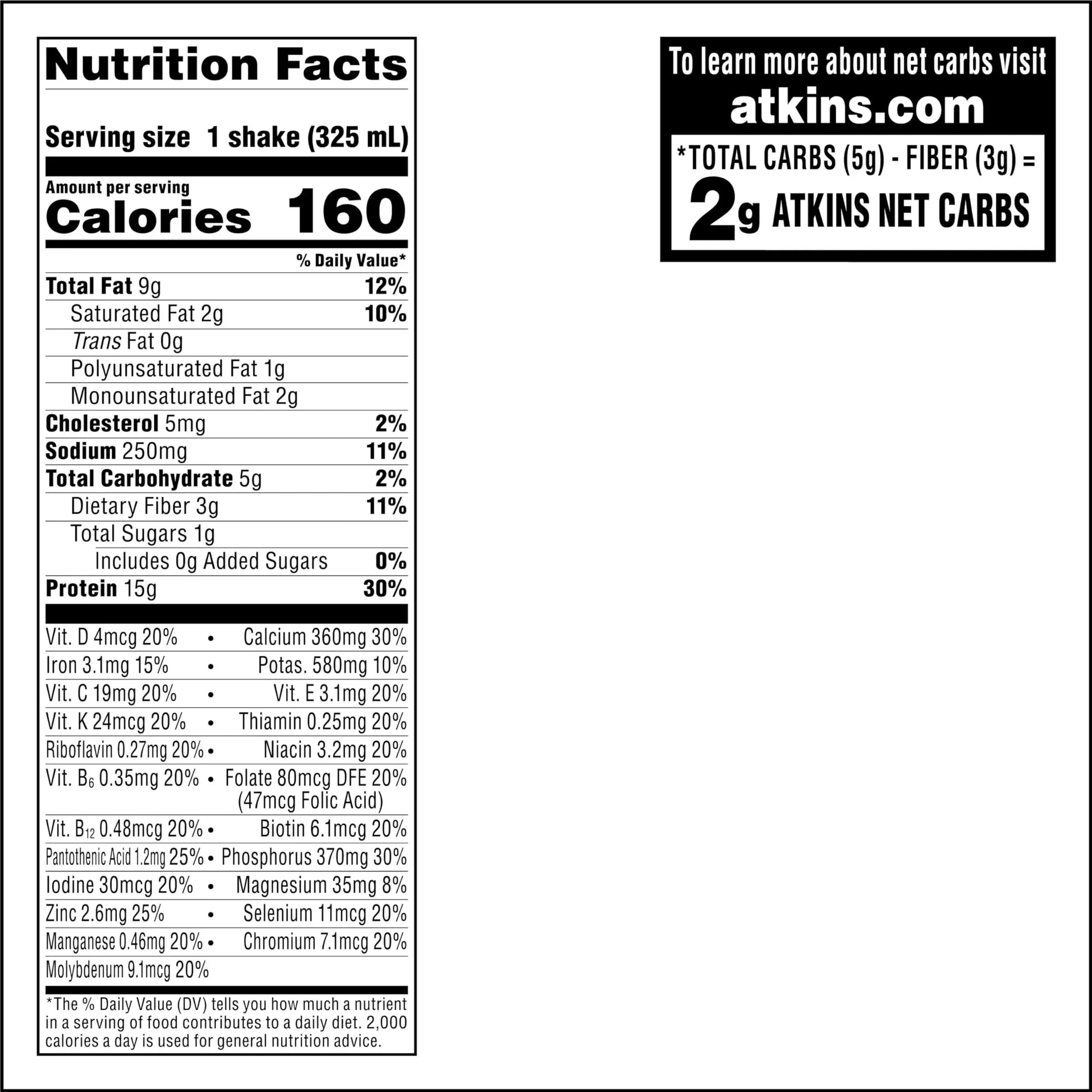 Atkins Milk Chocolate Delight Protein Shake, 15g Protein, Low Glycemic, 2g Net Carb Atkins Au supplements