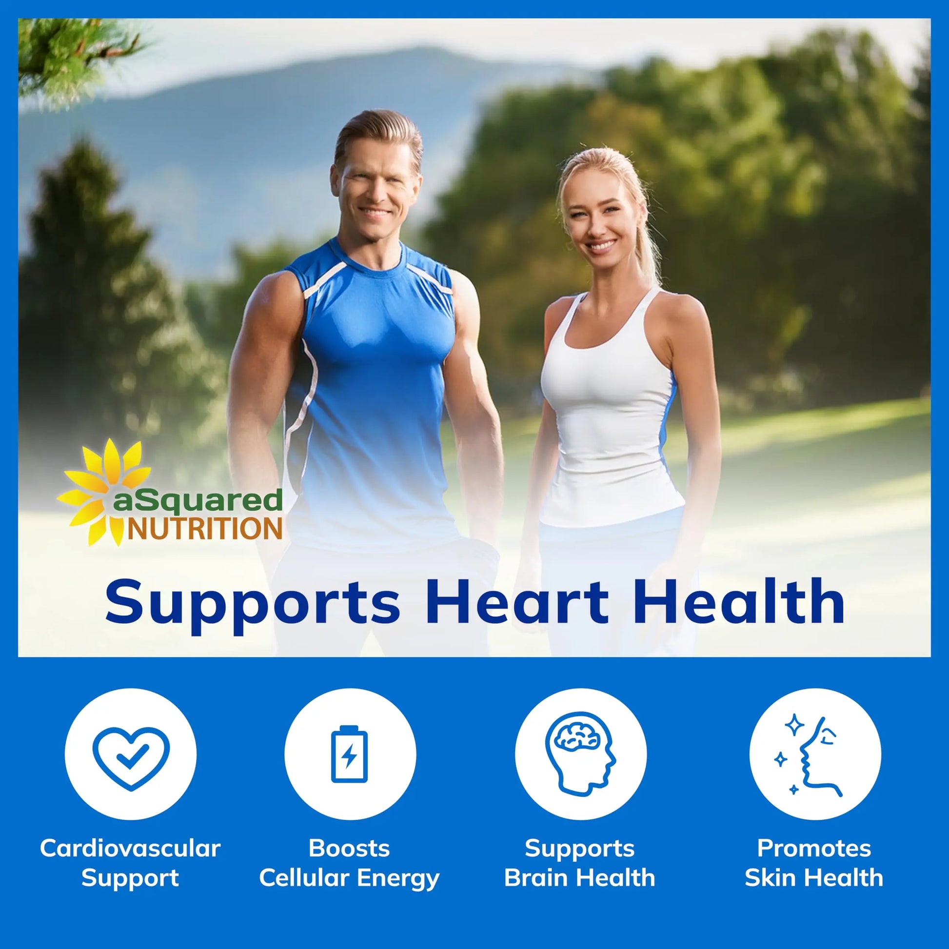 aSquared Nutrition CoQ10 (400mg Max Strength, 200 Capsules) - High Absorption Vegan Coenzyme Q10 Powder - Ubiquinone Supplement Pills, Extra Antioxidant CO Q-10 aSquared Nutrition Au supplements