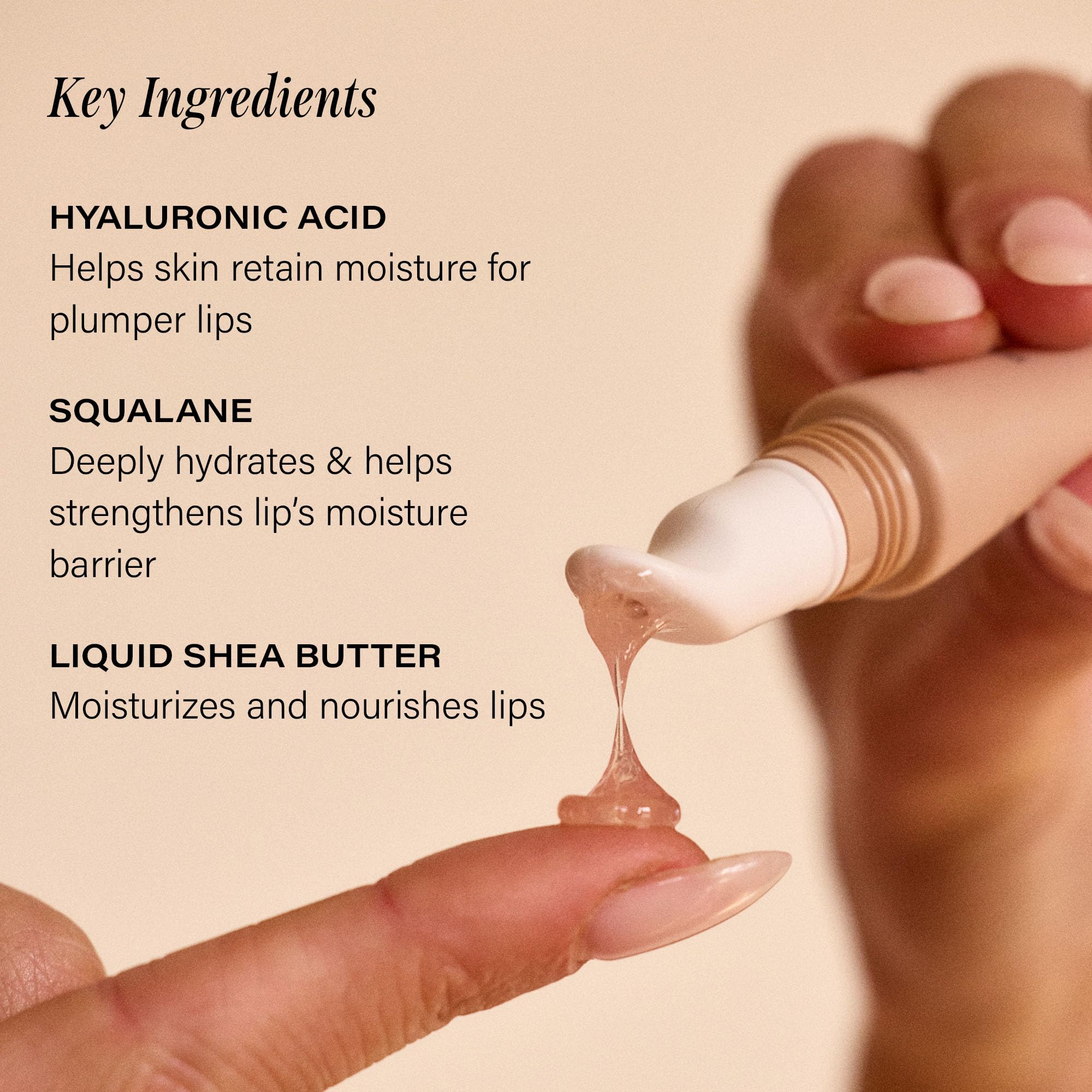 '+ Lux Unfiltered N°15 Cold Plunge Soothing Lip Serum - Hydrating Lip Balm - Hyaluronic Acid, Squalane & Shea Butter - Cooling Touch Applicator - Fragrance Free, Petroleum Free, Vegan '+ Lux Unfiltered Au supplements