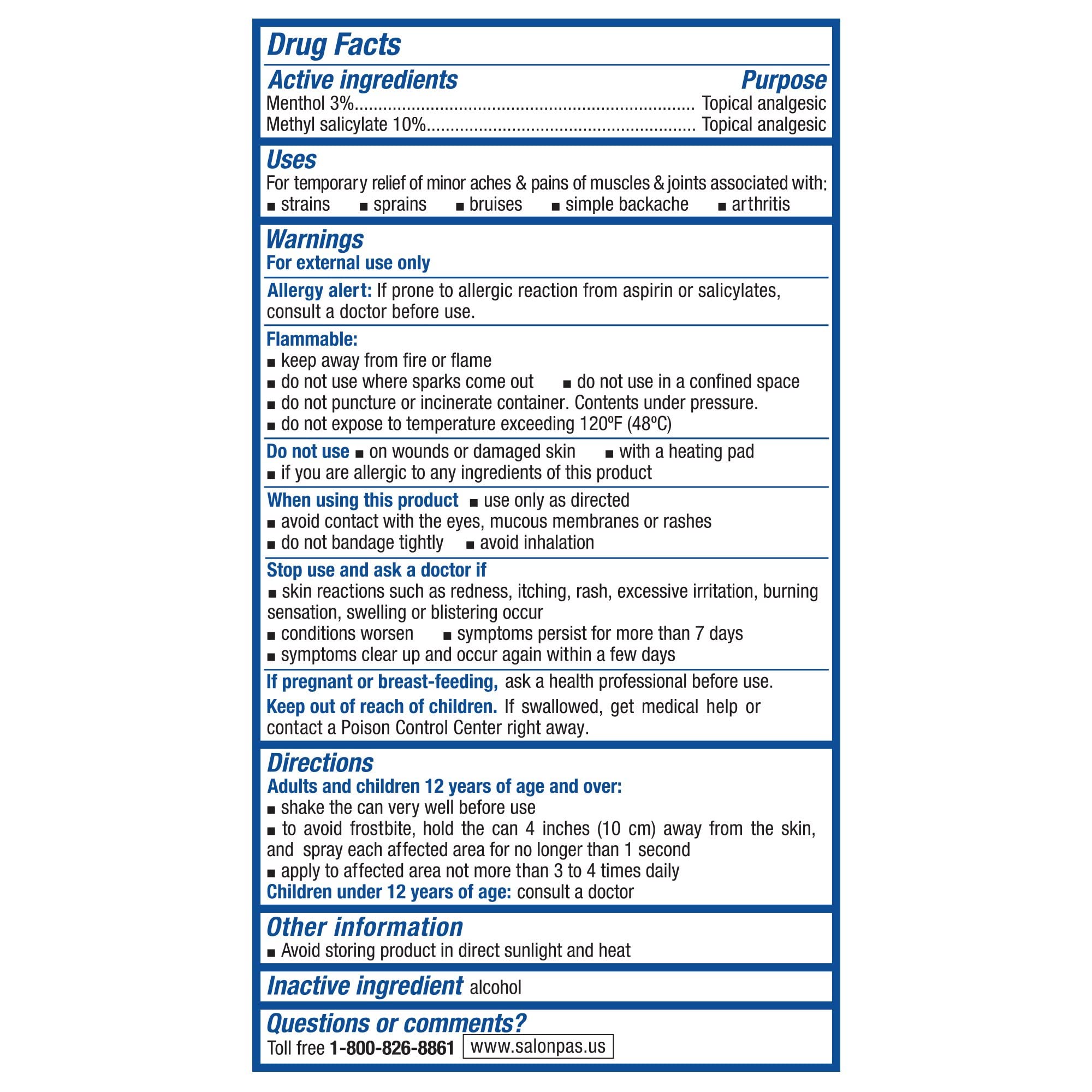 Salonpas pain relieving jet spray - 4 oz (2 PACK) Salonpas Au supplements