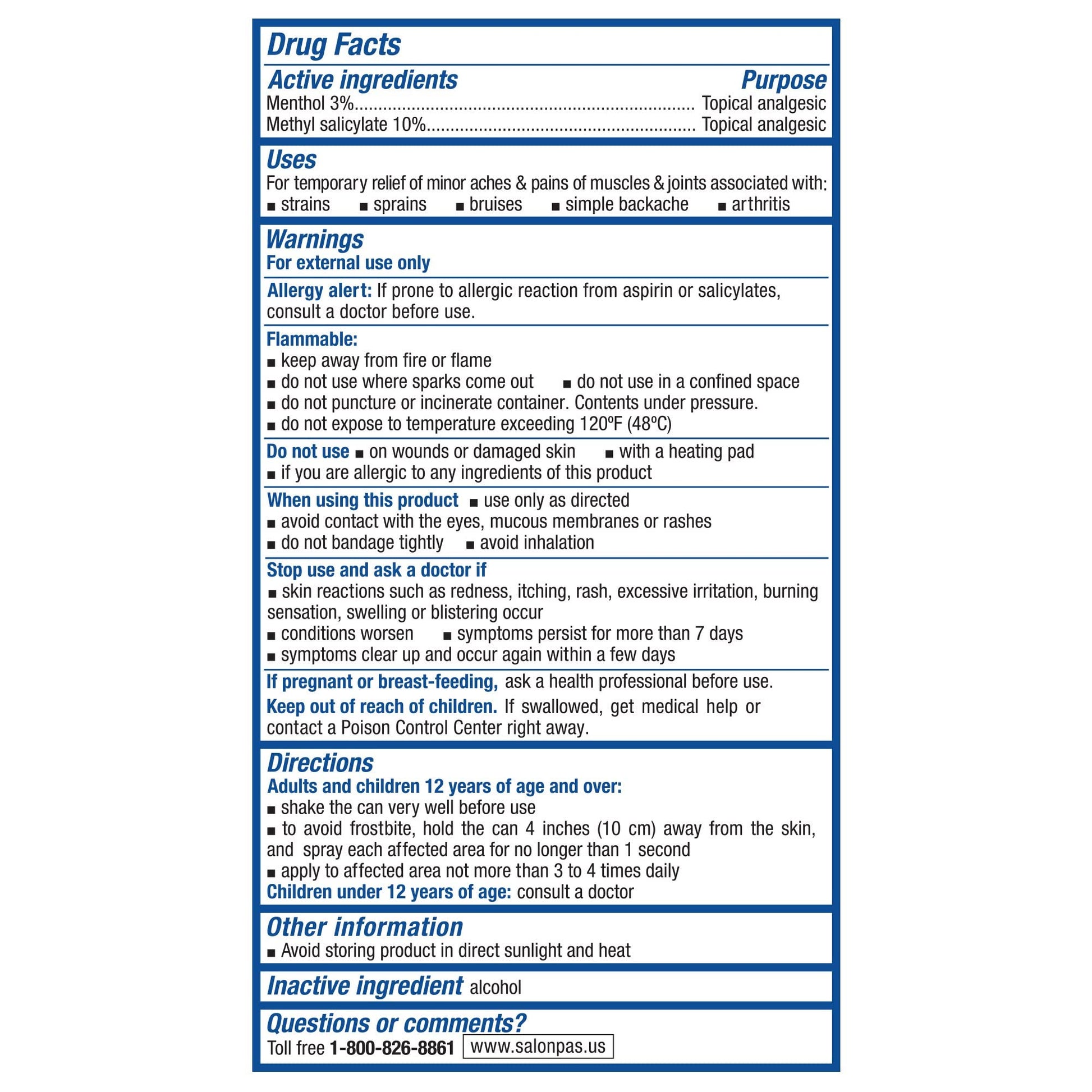 Salonpas Pain Relief Jet Spray 4z - Pack of 2 Salonpas Au supplements
