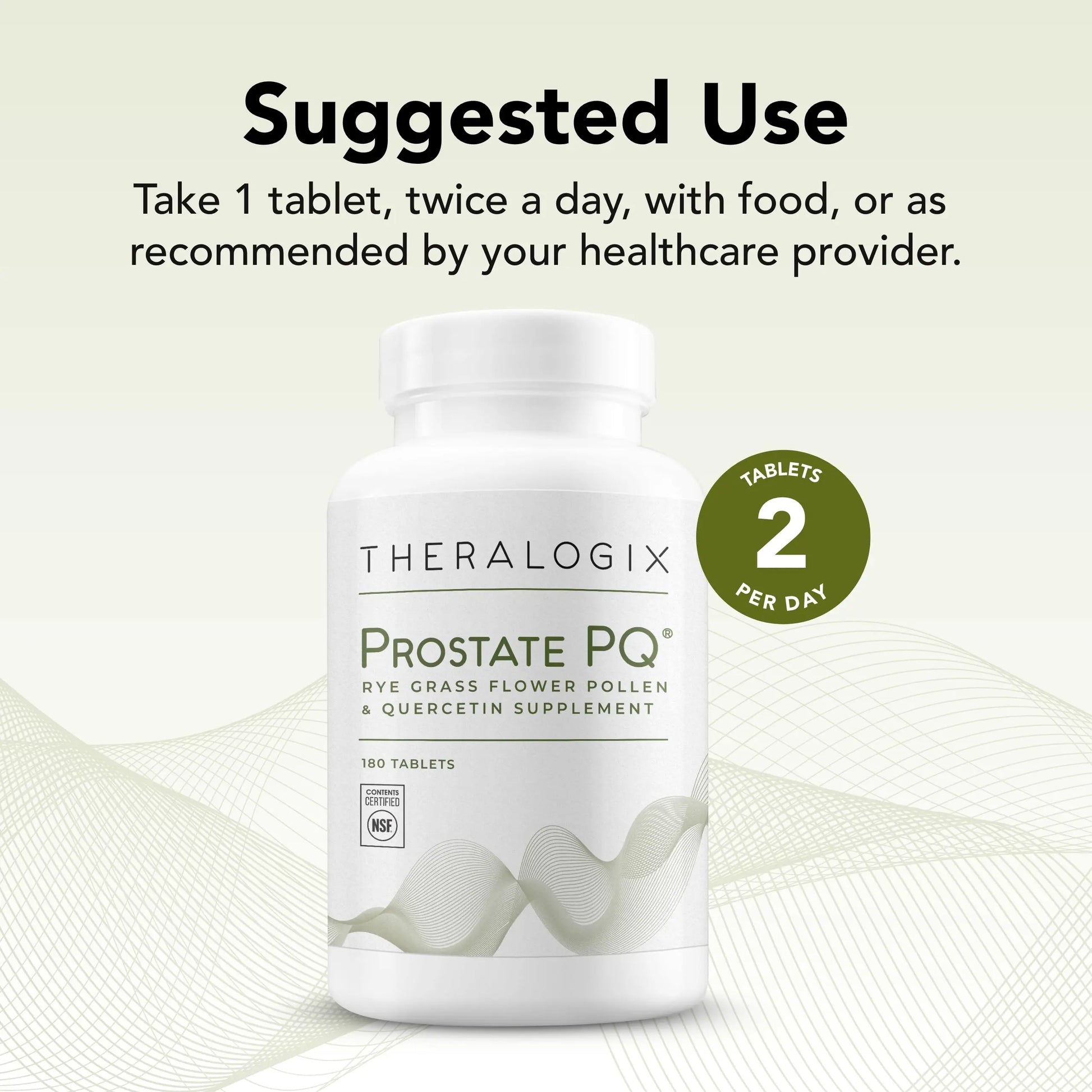 Theralogix Prostate PQ - Rye Grass Pollen Extract & Quercetin Supplement - 90-Day Theralogix Au supplements
