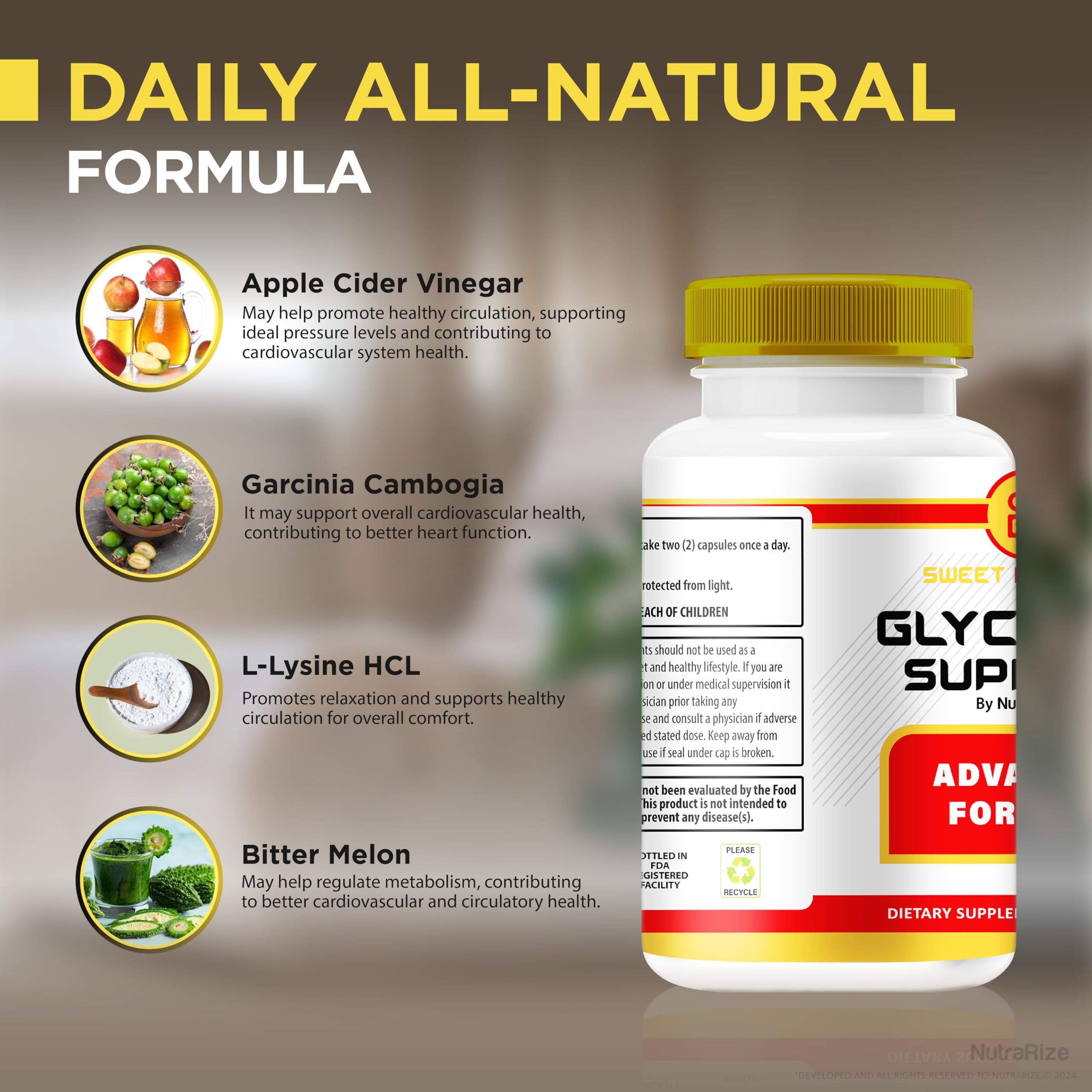 NutraRize (5 Pack) Sweet Restore Joint Support Supplement, Official Glycogen Support Capsules, All-Natural SweetRestore Joint Formula, Blood Vessel Cleaner Reviews (300 Capsules) NutraRize Au supplements