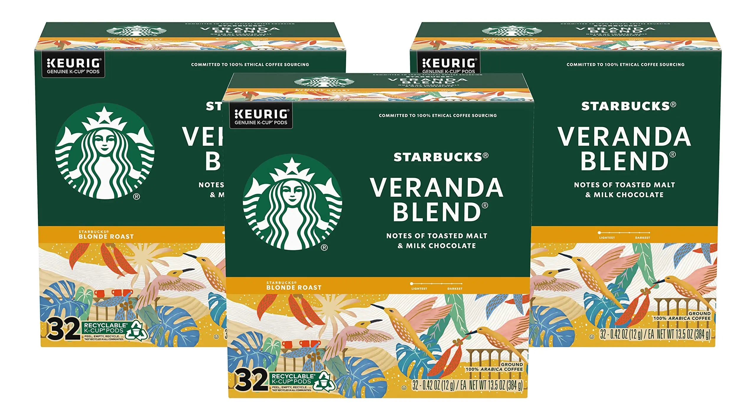Starbucks Veranda Blend Coffee K-Cups,4/24 Pack-96 K-Cups Starbucks Au supplements