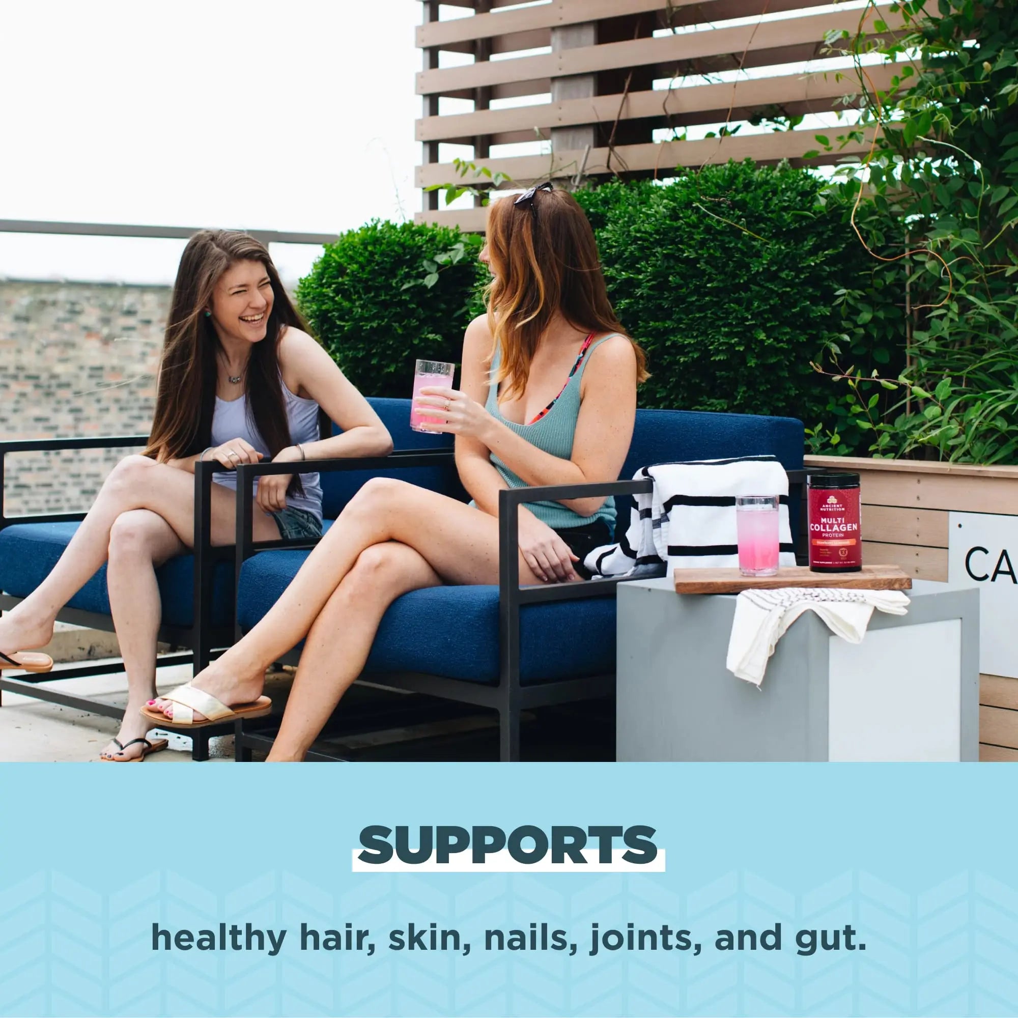 Ancient Nutrition Collagen Powder Protein, Multi Collagen Protein Powder, Strawberry Lemo Ancient Nutrition Au supplements