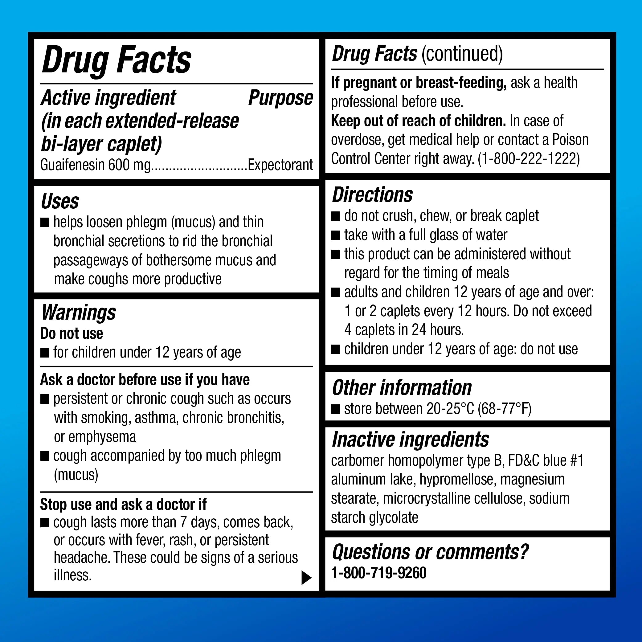 Amazon Basic Care Guaifenesin Extended-Release Tablets, 600 mg, 12 Hour Expectorant for Chest Congestion and Mucus Relief, 20 Count Amazon Basic Care Au supplements