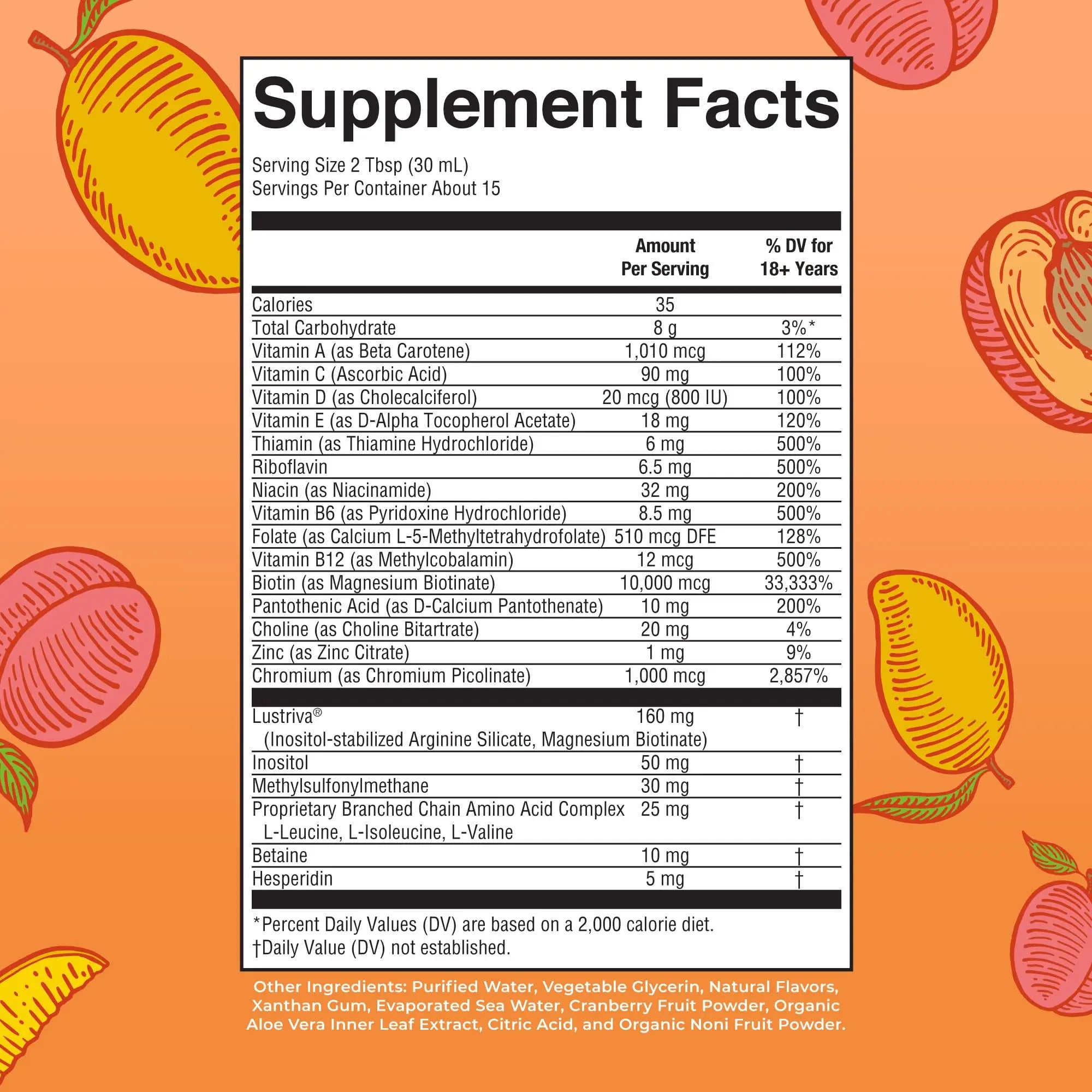 MaryRuth's Morning Multivitamin +Hair Growth (Peach Mango, 15oz), Nighttime Multimineral (Coconut, 15oz) & Probiotic Drops (2oz) | MARYRUTH'S Au supplements