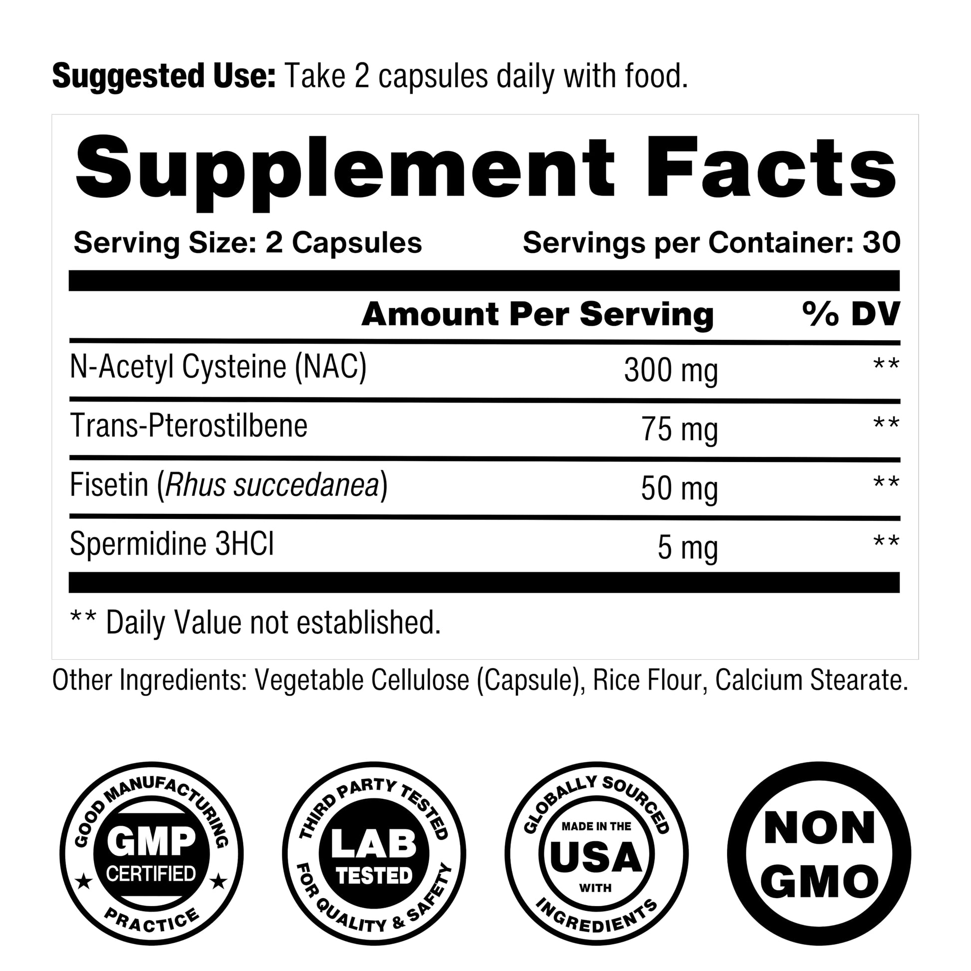 Celly Autophagy Activator | Longevity Supplement for Cellular Nutrition and Healthy Aging | Promotes Cell Renewal with Spermidine, Pterostilbene, Fisetin, and NAC | Made in USA & 3rd Party Tested Celly Au supplements