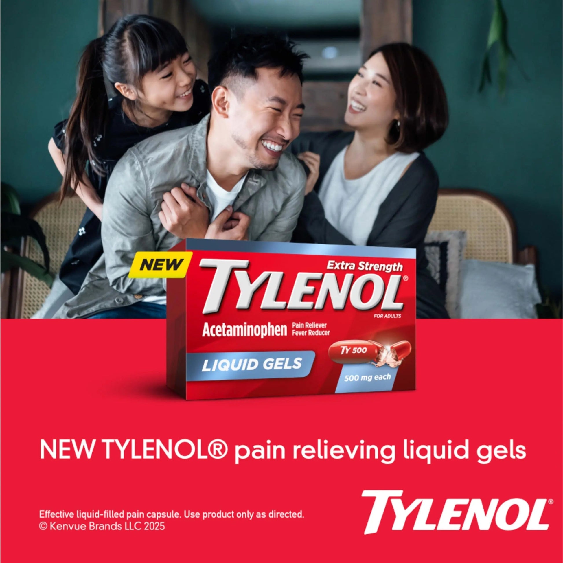 Tylenol Extra Strength Liquid Gels, Fast, Strong Pain Relief, Fever Reducer for Adults with 500 mg Acetaminophen, Fast-Acting Liquid Gel Capsules for Headaches & Minor Pain Relief, 75 Count Tylenol Au supplements