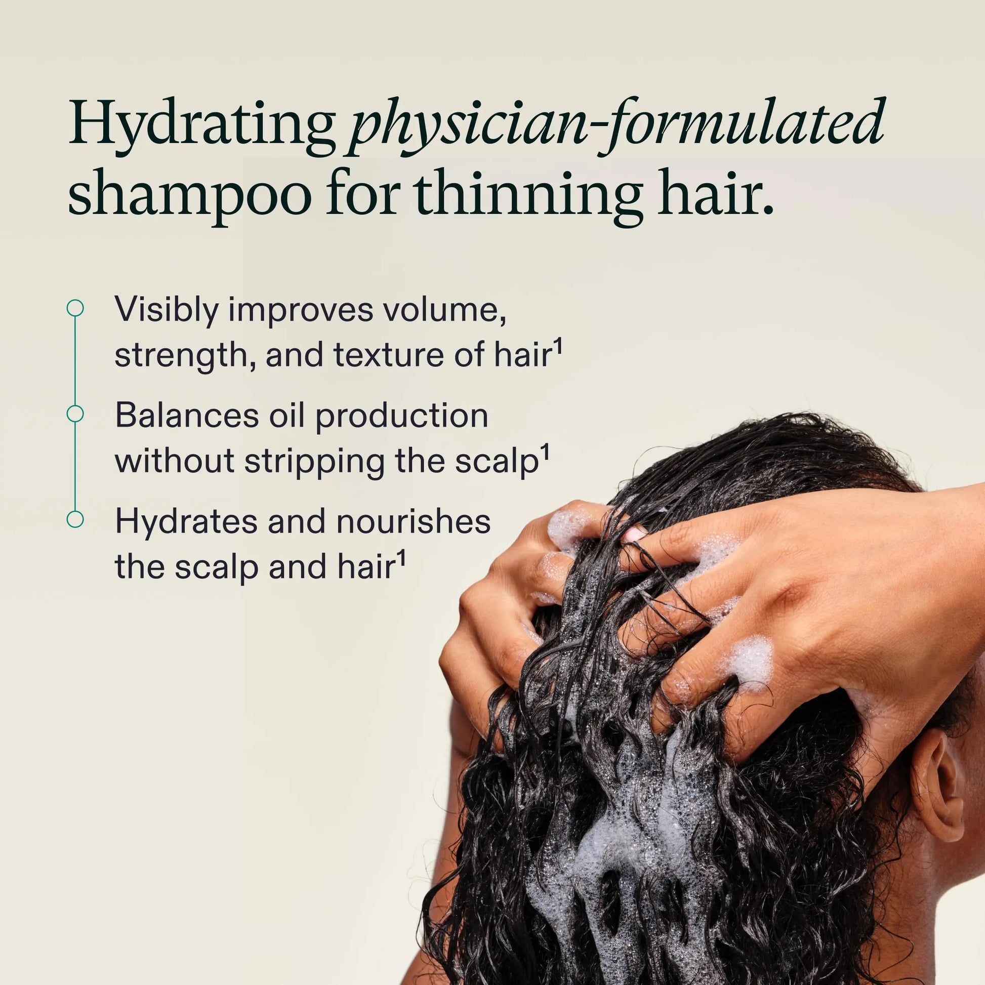 Nutrafol Shampoo, Cleanse and Hydrate Hair and Scalp, Improves Hair Volume, Strength and Texture, Physician-formulated for Thinning Hair, Color Safe, Sulfate Free - 8.1 Fl Oz Bottle Nutrafol Au supplements