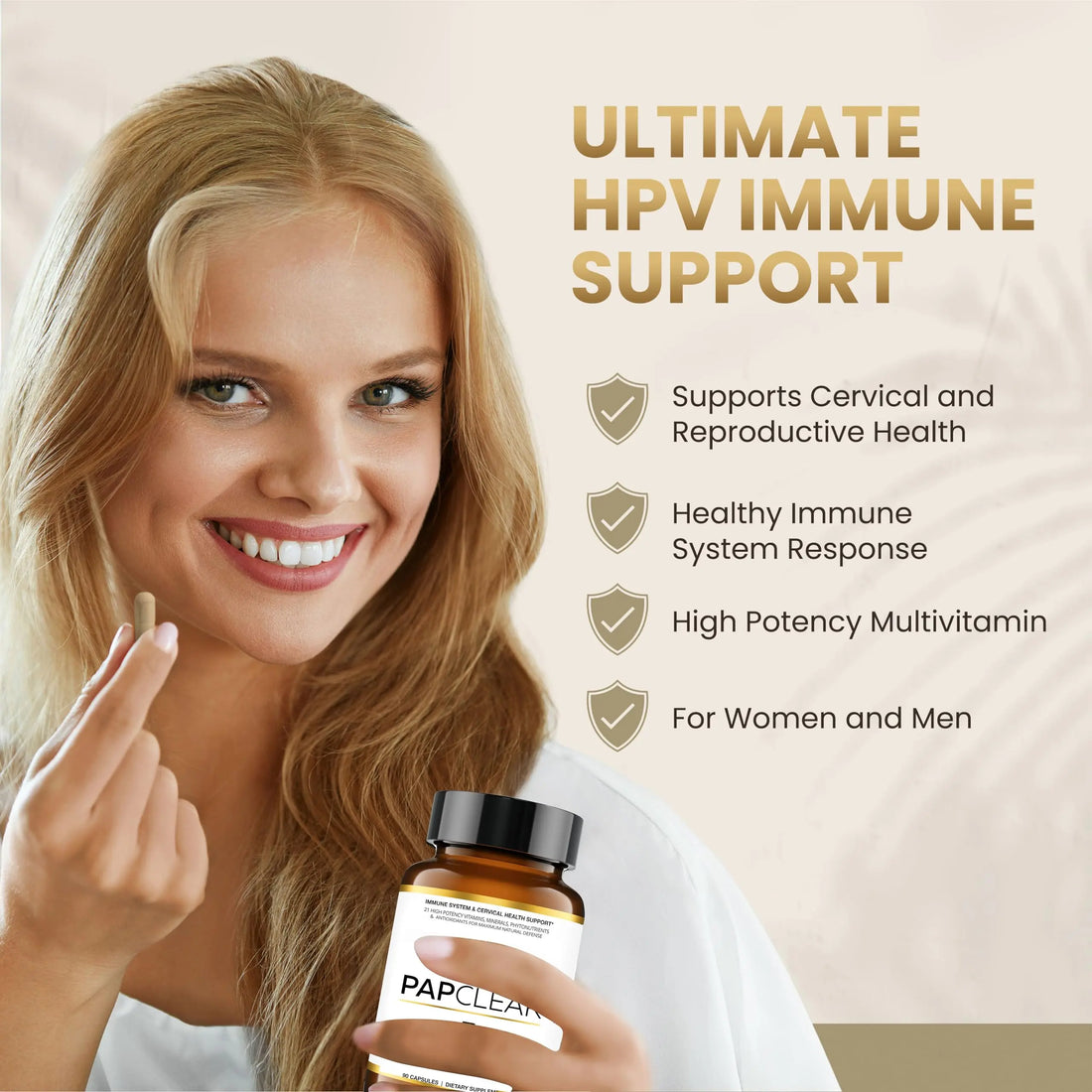 HPD Rx PAPCLEAR Physician Formulated | All Natural HPV Immune Support Supplement HPD Rx Au supplements