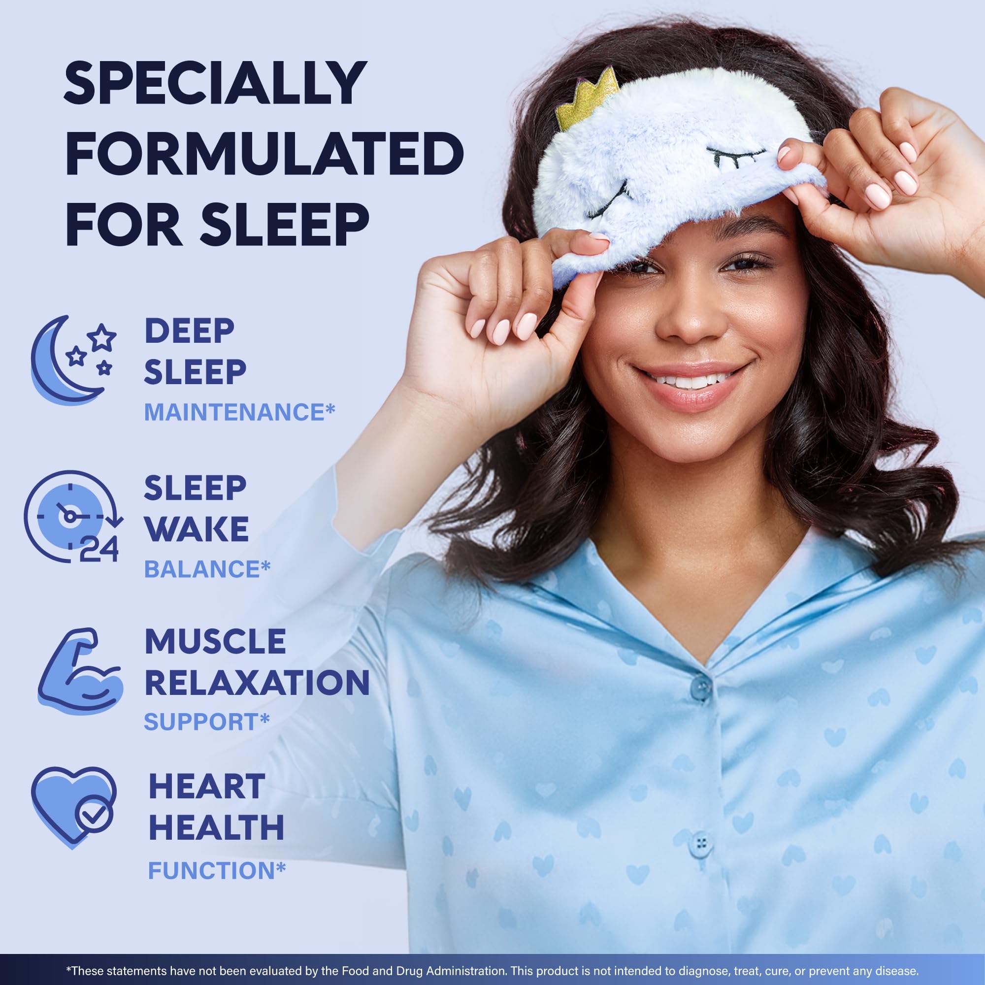 Magnesium Glycinate - Sleep & Relaxation Support - Extra Strength Glycinate, Glycine & Taurine 1500 mg - Magnesium Supplement for Women & Men - Chelated & High Absorption - Made in USA - 120 Capsules NUTRAHARMONY Au supplements