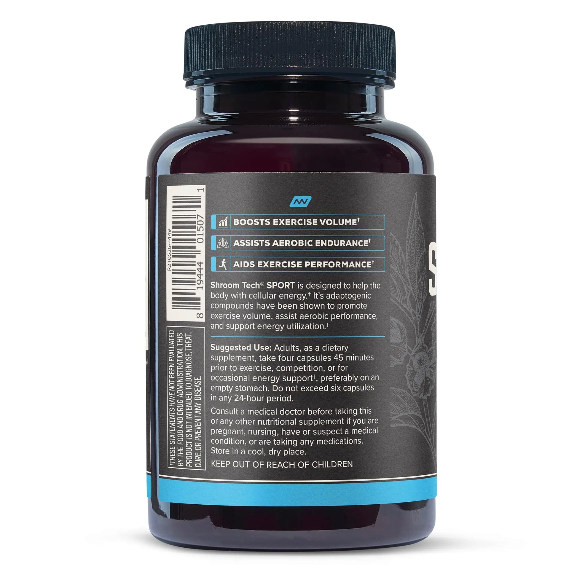Onnit Shroom TECH Sport (84ct) | All Natural Pre-Workout Supplement with Ashwagandha ONNIT Au supplements