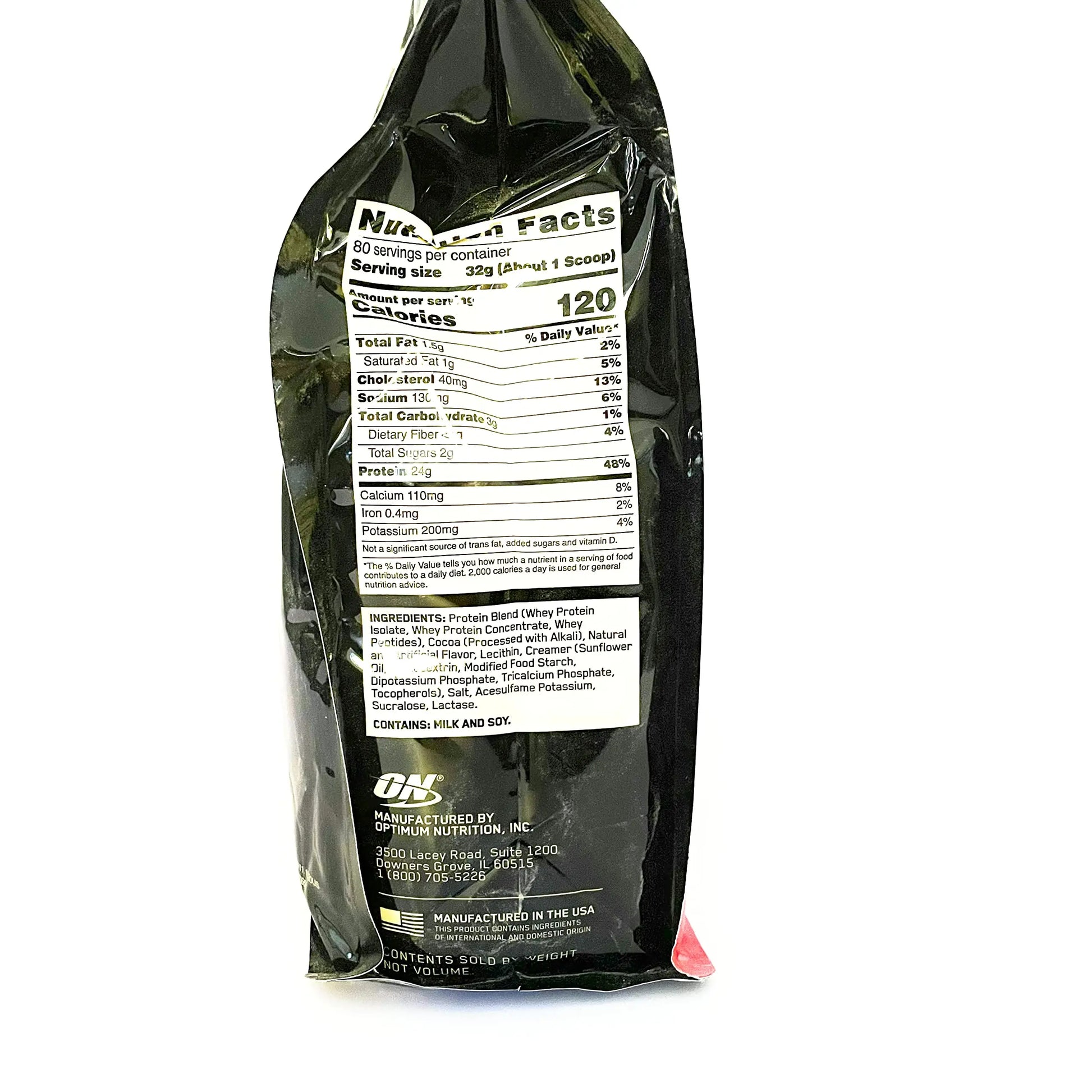 100% Whey Gold Standard, Extreme Milk Chocolate, 5 lb Optimum Nutrition Au supplements