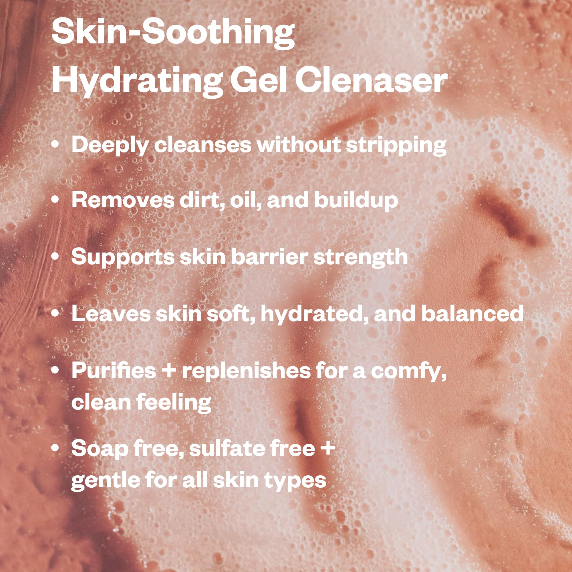 Kosas Plump + Juicy Comfy Clean Gel Cleanser –Hydrating Face Wash for All Skin Types, Deep Clean & Moisturize, Soap & Sulfate Free, with Hyaluronic Acid, Panthenol & Beta Glucan Kosas Au supplements