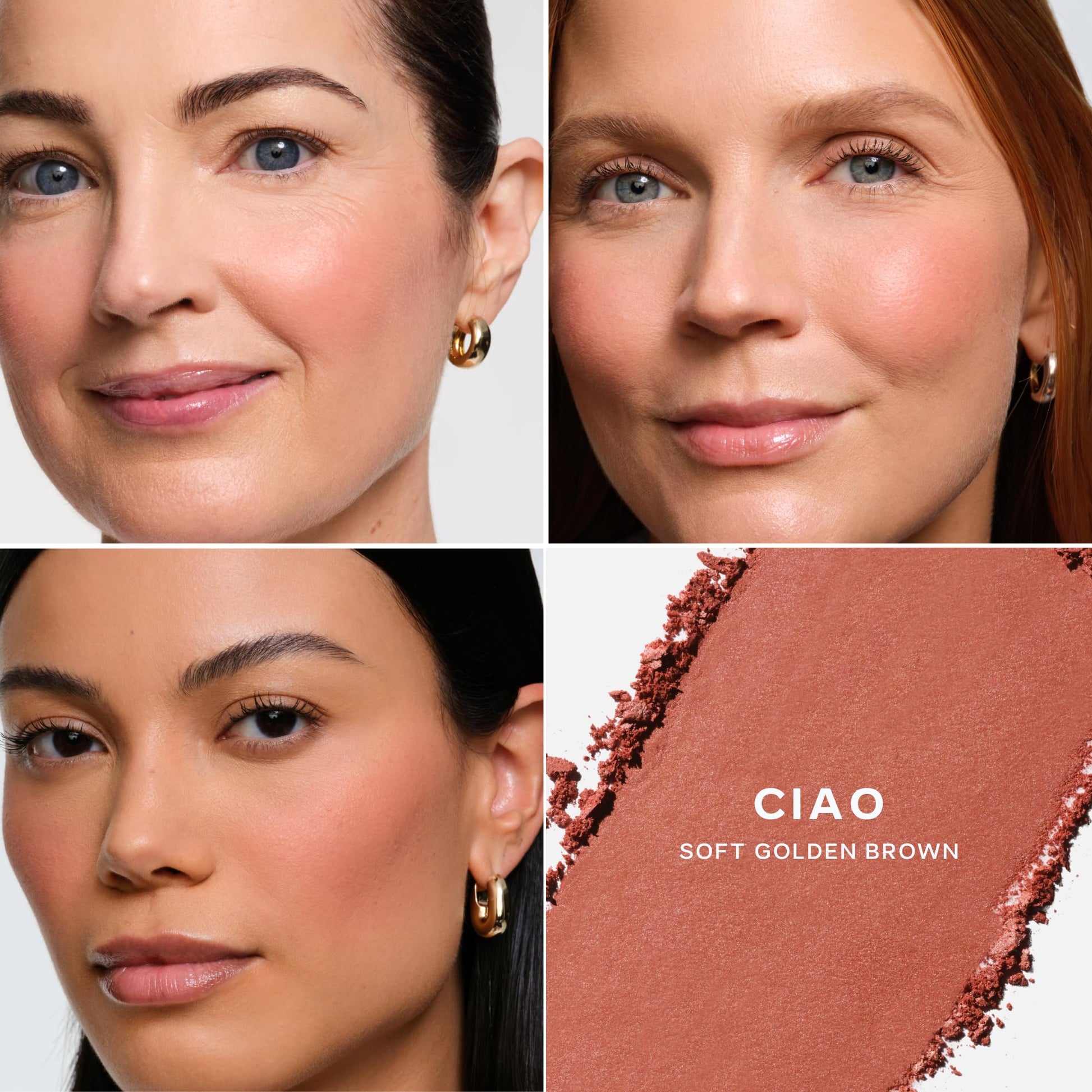 Saie Cheek Flush Duo - Dew Liquid Blush (.40 oz, Spicy), SuperSuede Baked Powder Blush (.01 oz, Ciao) - Layerable, Skin-Nourishing Blushes for a Seamless Radiant Finish Saie Au supplements