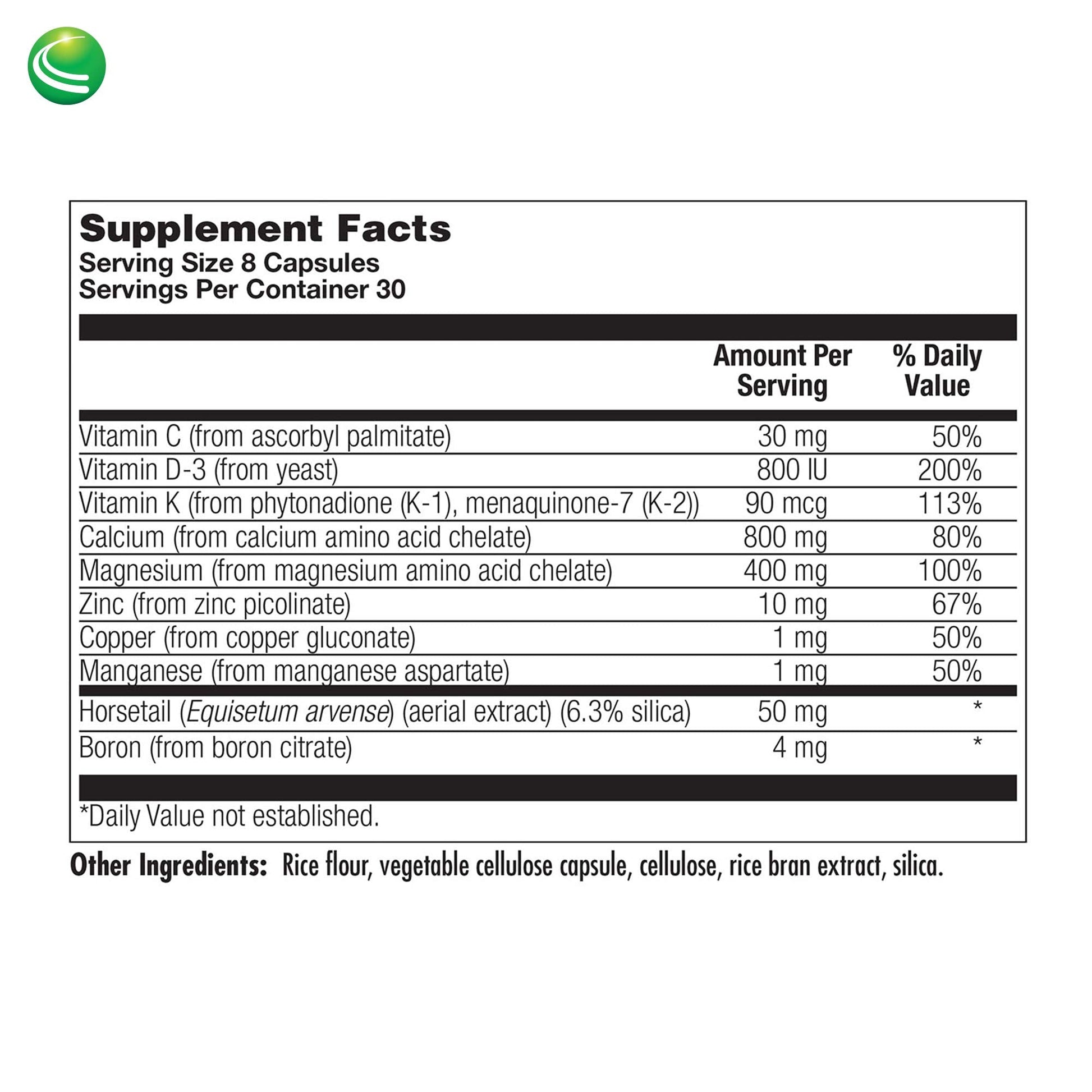 Nutra Biogenesis Osteogenesis - Bone Health Supplements for Women & Men, Vitamin D3 K2 & Calcium for Bone Density & Healing, Minerals Zinc, Magnesium & Boron - 240 Veggie Capsules Nutra BioGenesis Au supplements