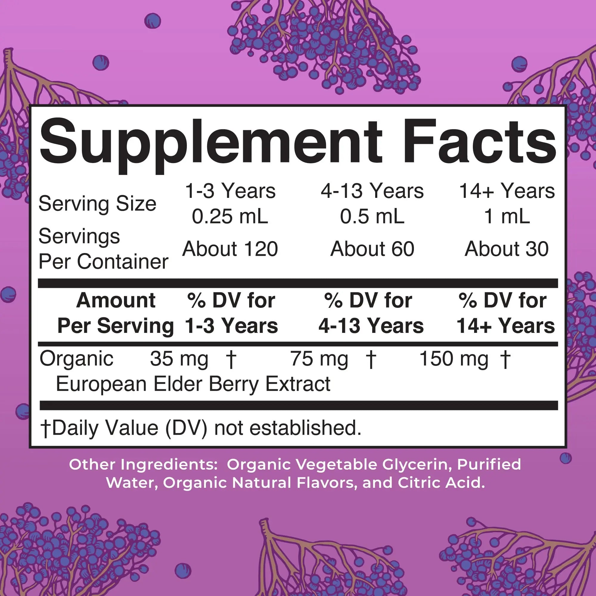 MARYRUTH'S Elderberry Liquid Drops for Adults & Kids | Immune Support | Antioxidant | Overall Wellness | Elder Berry Extract | USDA Organic | Sugar Free | Vegan | Non-GMO | Gluten Free | 1 Fl Oz MARYRUTH'S Au supplements