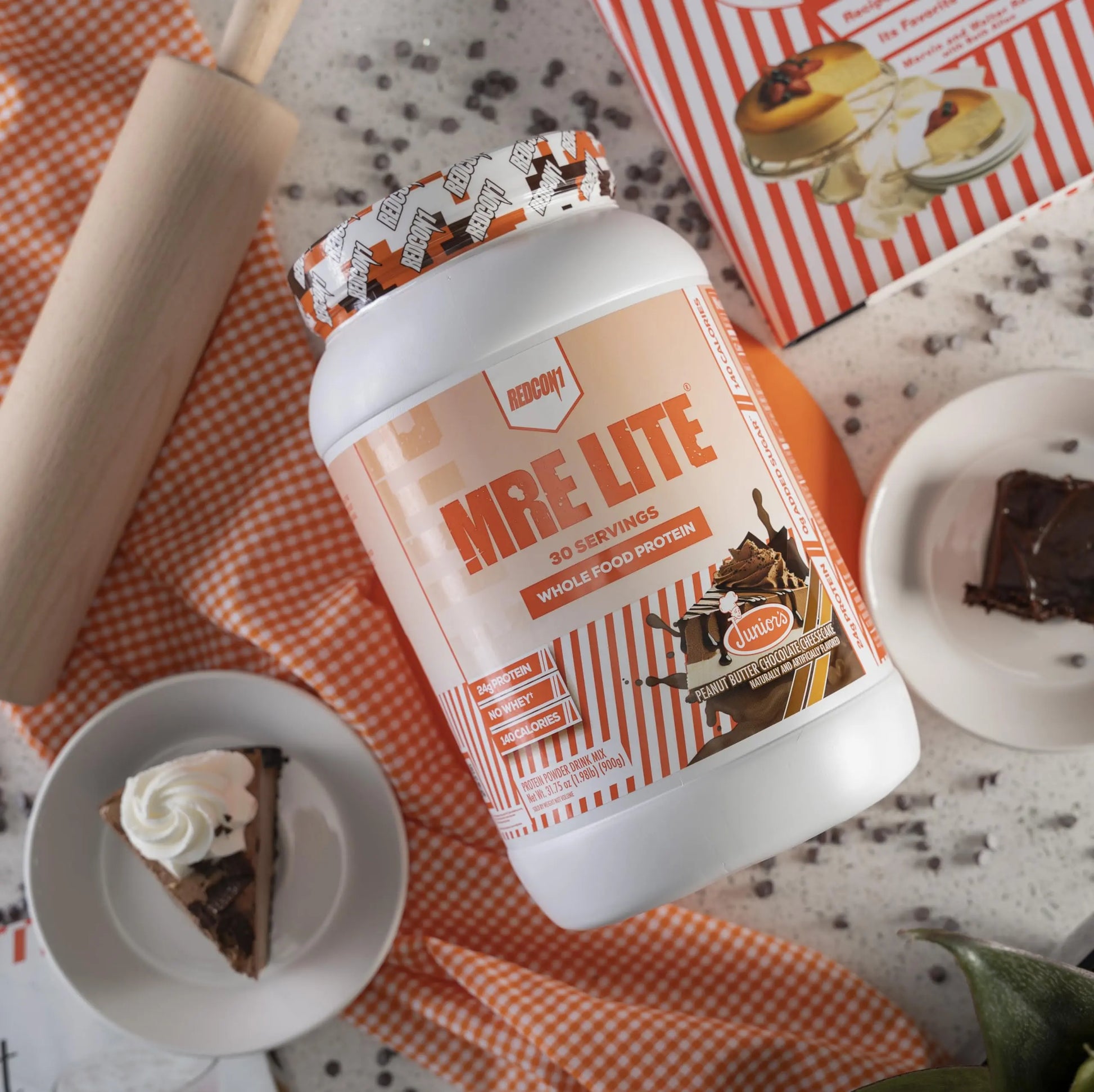 REDCON1 MRE Lite Whole Food Protein Powder, Juniors, Peanut Butter Chocolate REDCON1 Au supplements