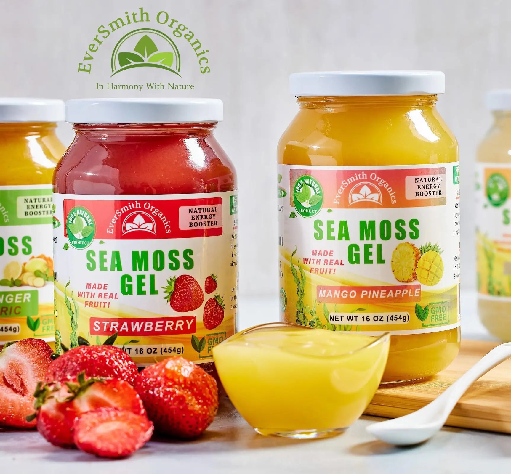 EverSmith Organics - Wildcrafted Irish Sea Moss Gel | Made in USA | Rich in Vitamins EverSmith Organics Au supplements