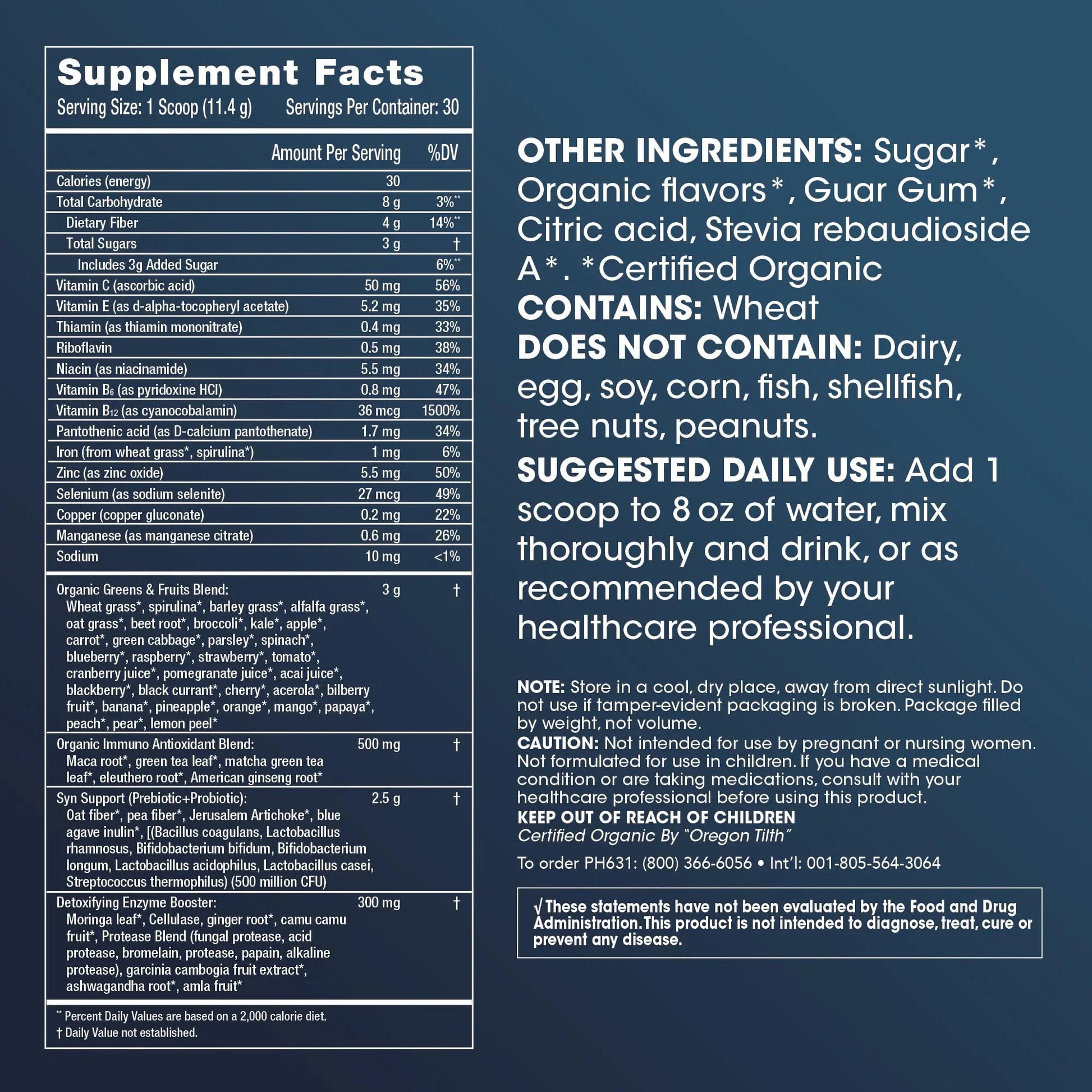 ProHealth Longevity Greens- Delicious Organic Healthy Greens for Energy & Aging ProHealth Au supplements