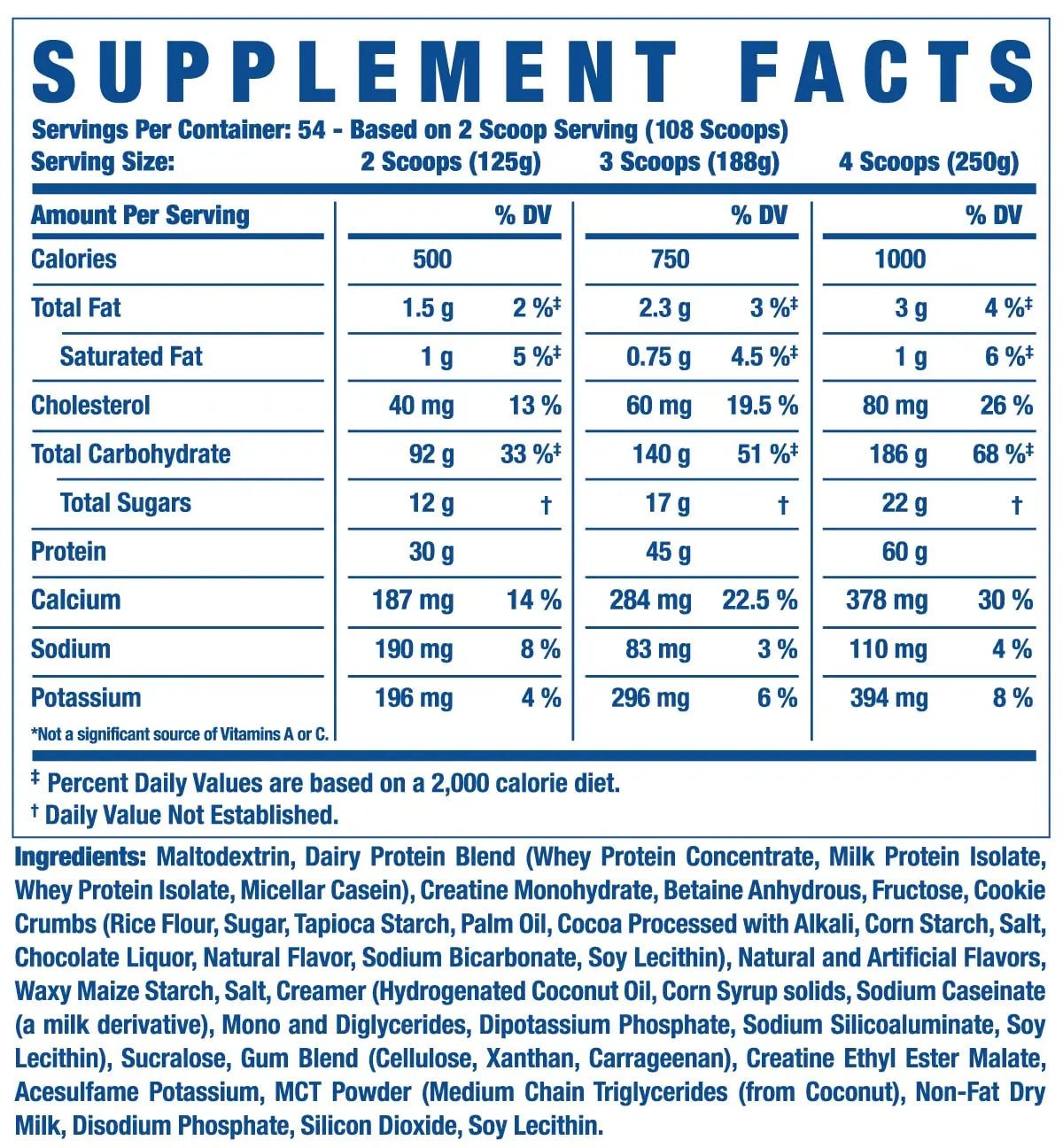 Ronnie Coleman Signature Series King Mass XL Mass Gainer Protein Powder, Muscle Ronnie Coleman Signature Series Au supplements