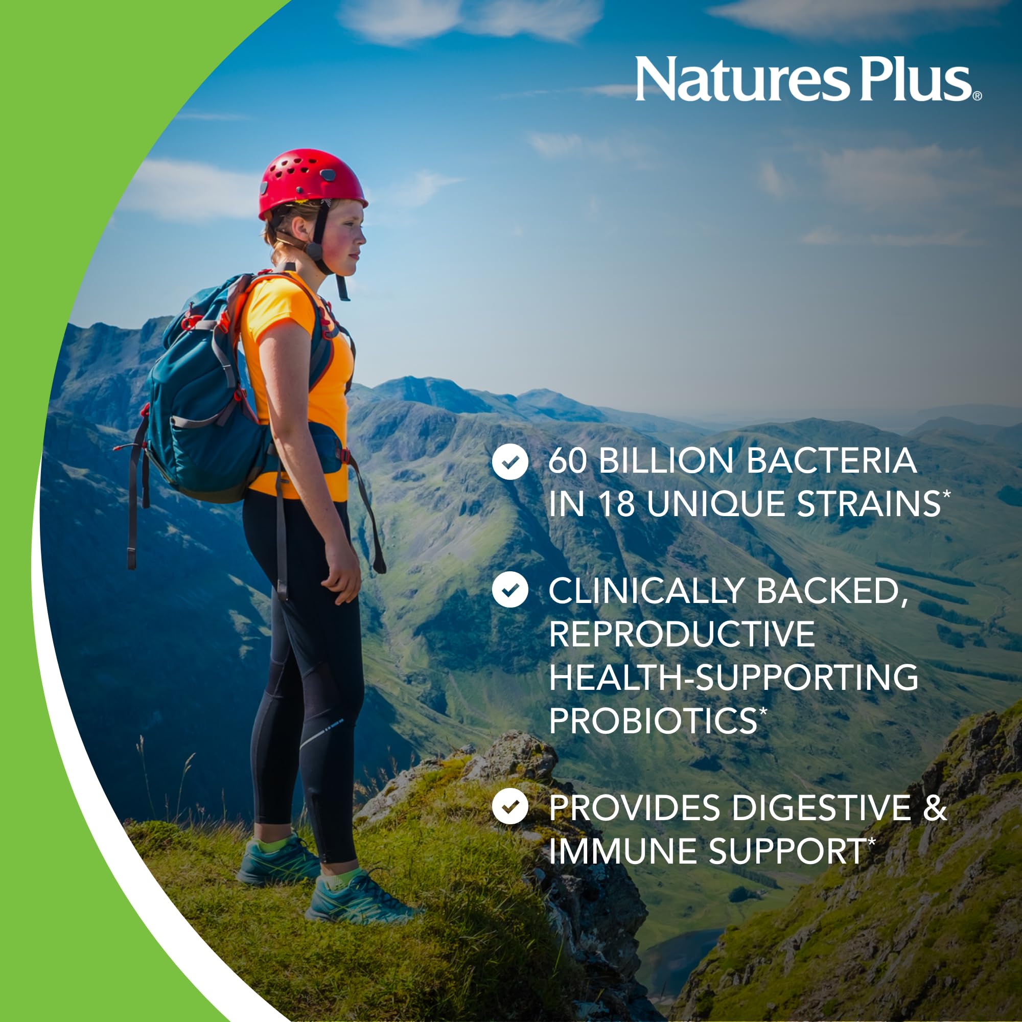NaturesPlus GI Natural Probiotic Women - 30 Capsules - Digestive & Immune Support, Urinary Tract Health - Includes Cranberry - Gluten Free - 30 Servings Nature's Plus Au supplements