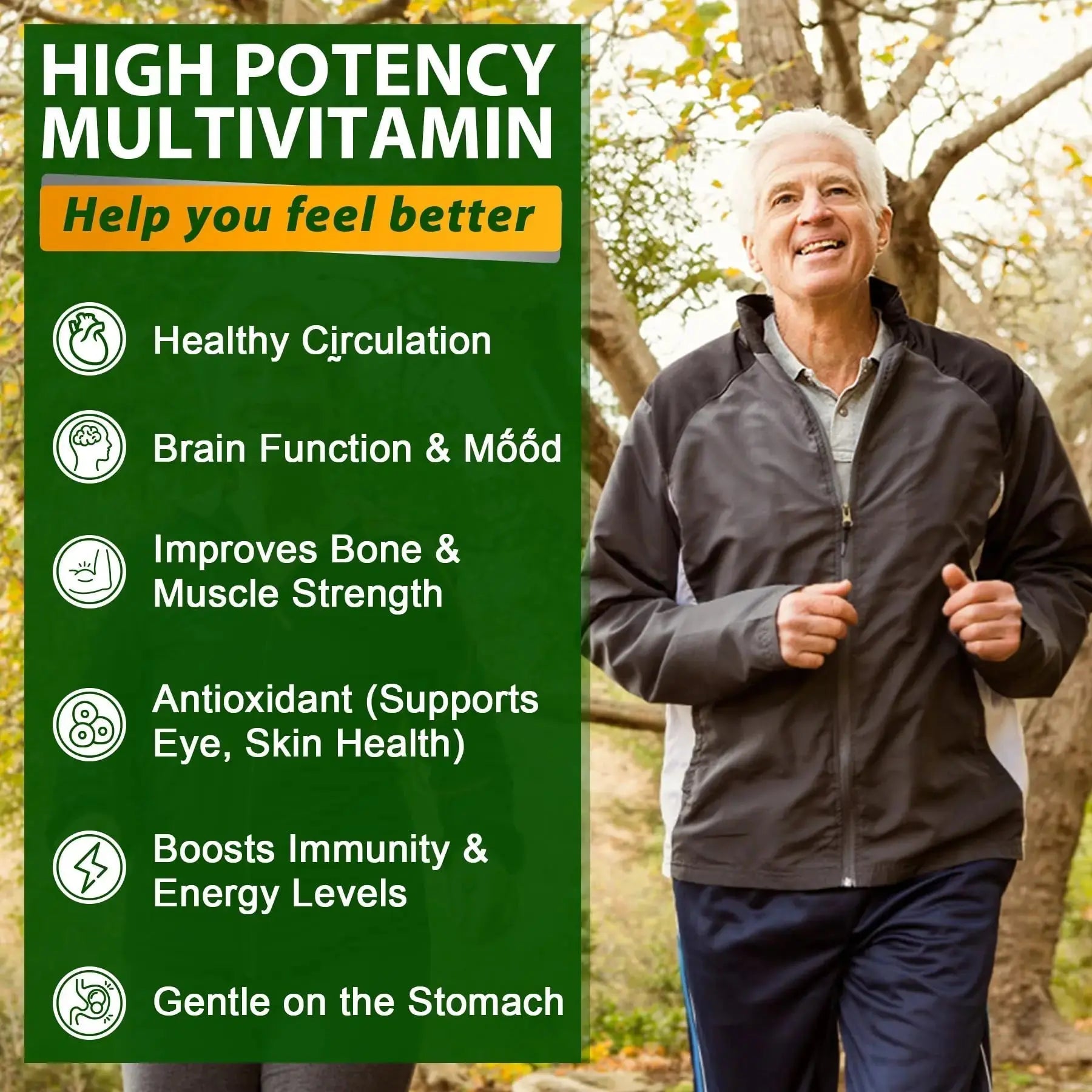 Multivitamin for Men 50 + Plus, Sugar Free Men Multivitamins Gummies w/Omega-3, Coq10, D3k2, Calcium, Magnesium NEVISS Au supplements