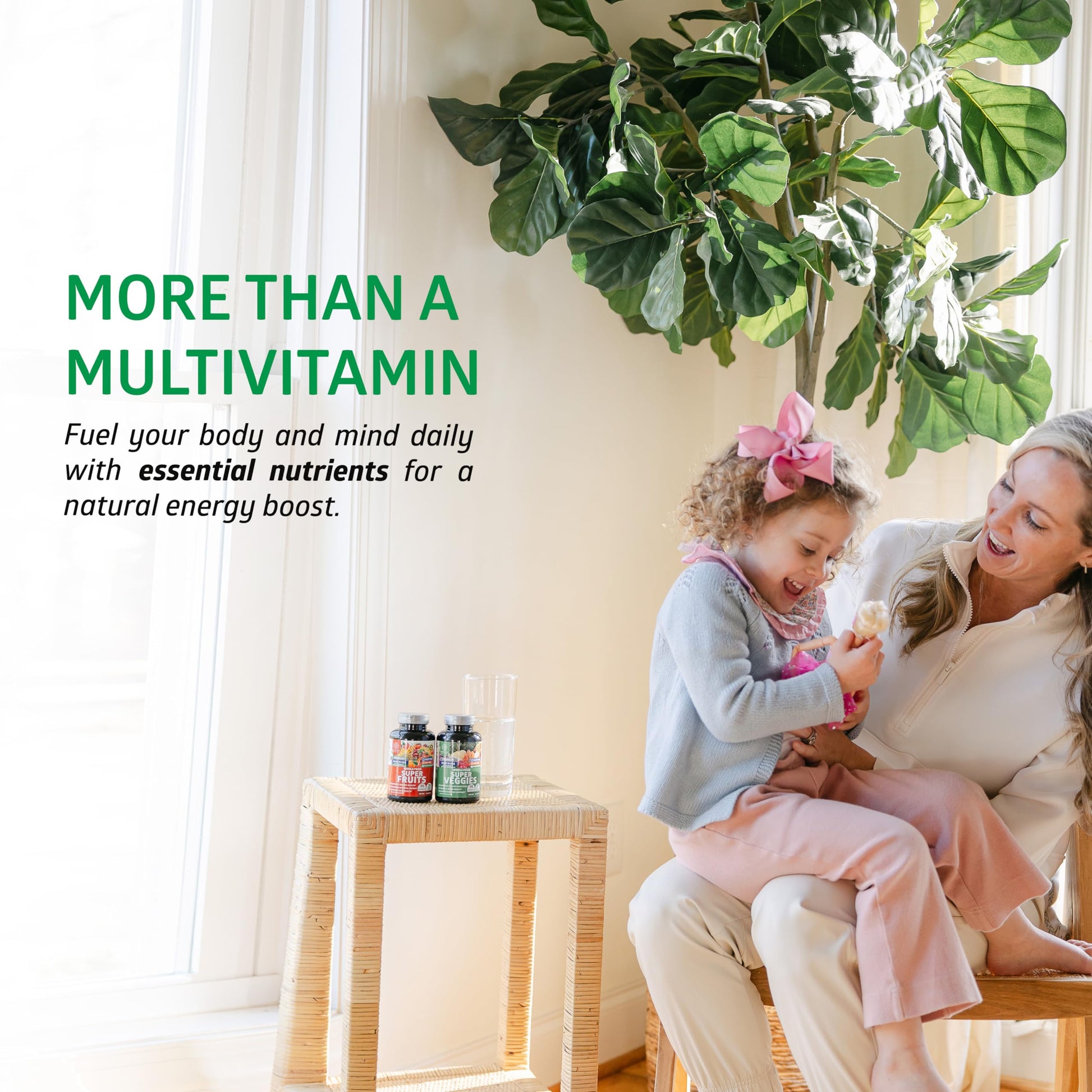 4-Pack N1N Premium Super Fruits & Veggies Supplement, 360 Caps, Whole Food & Natural Superfood for Women, Men & Kids - Packed with Aloe Vera, Vitamins & Minerals, Better Than Multivitamins,100% Vegan Number One Nutrition Au supplements