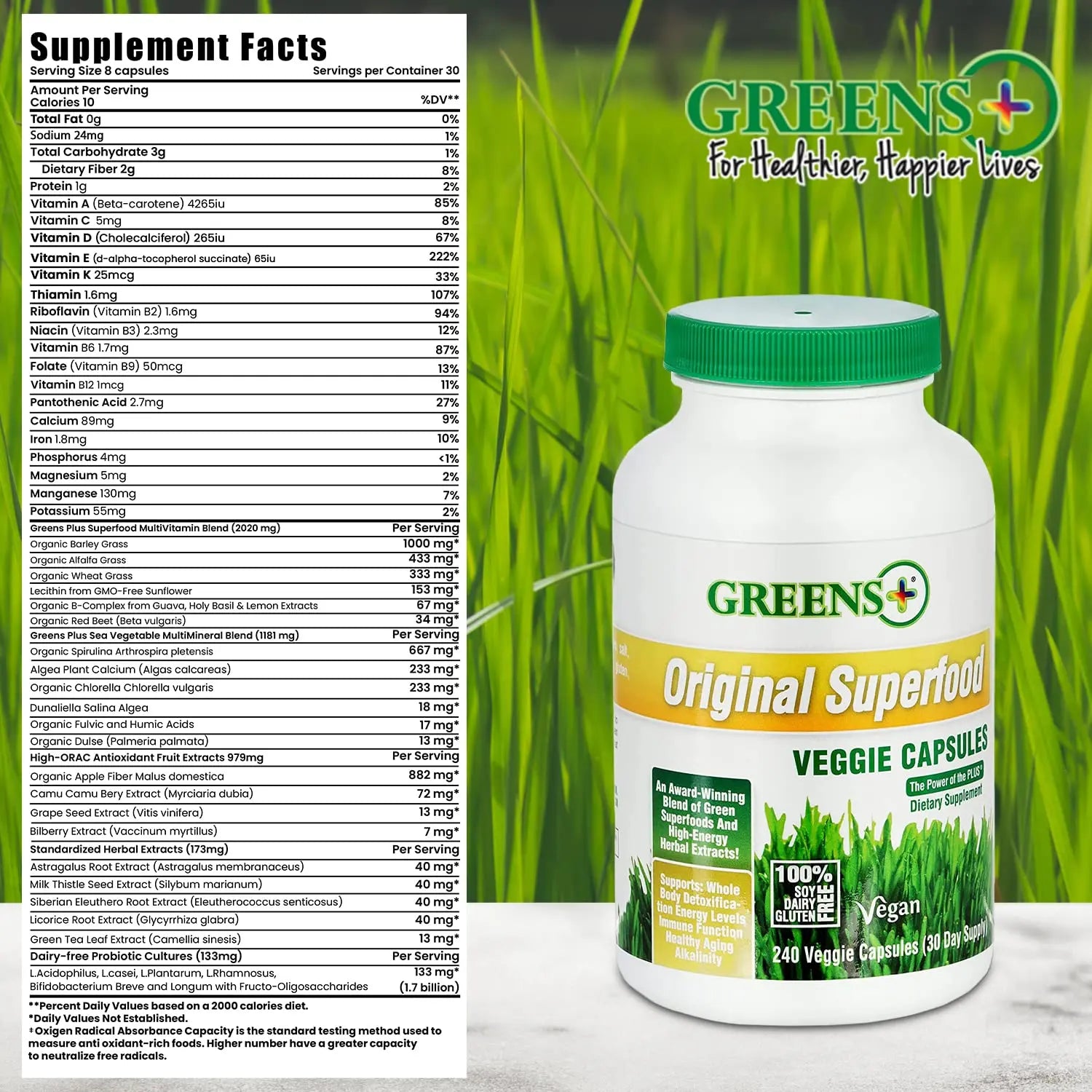 Greens+ Organic Reds Superfood Powder Organic Super Veggie Capsules Greens+ Au supplements
