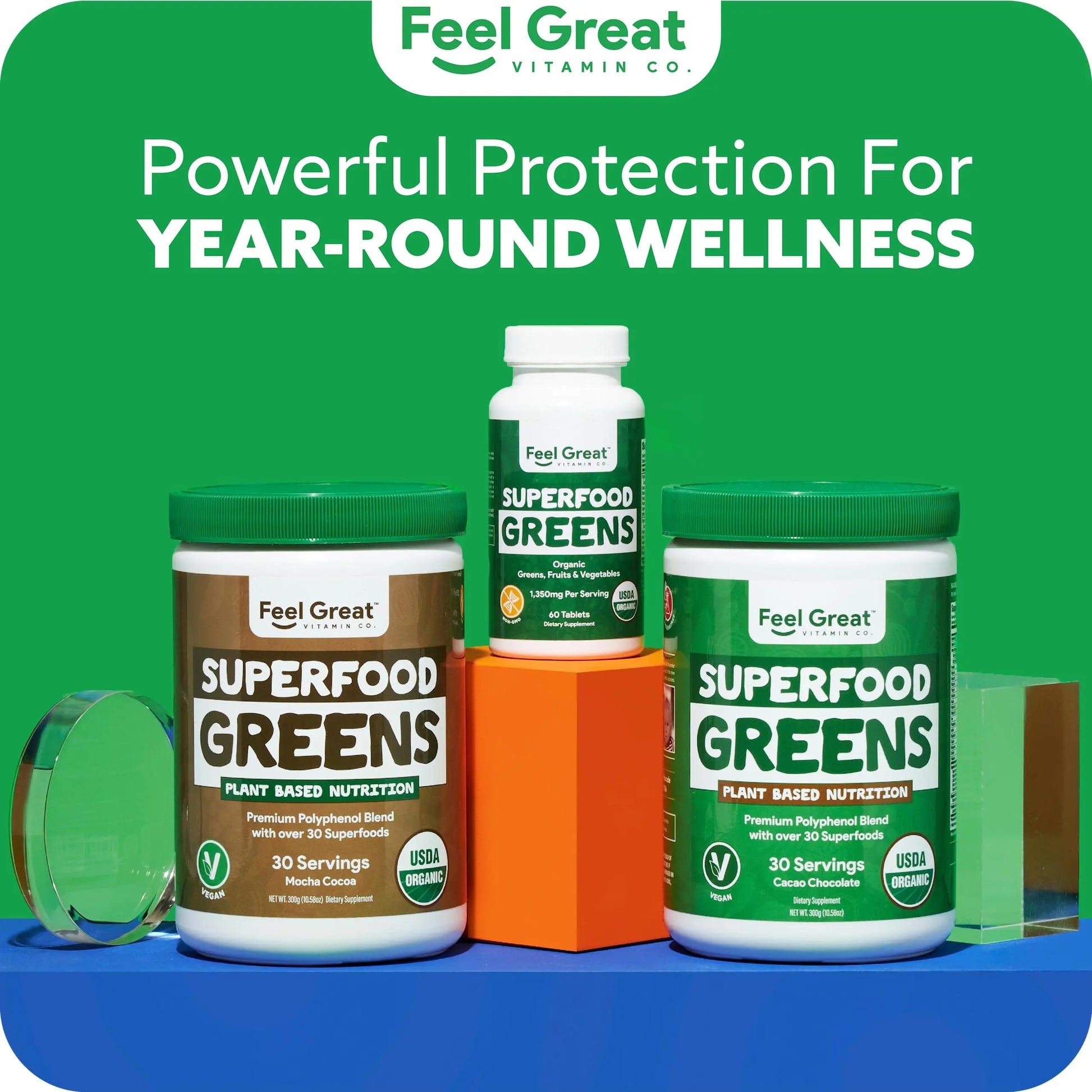 Superfood Greens by Feel Great Vitamin Co. | Organic Greens, Fruits and Veggies The Feel Great Vitamin Company Au supplements
