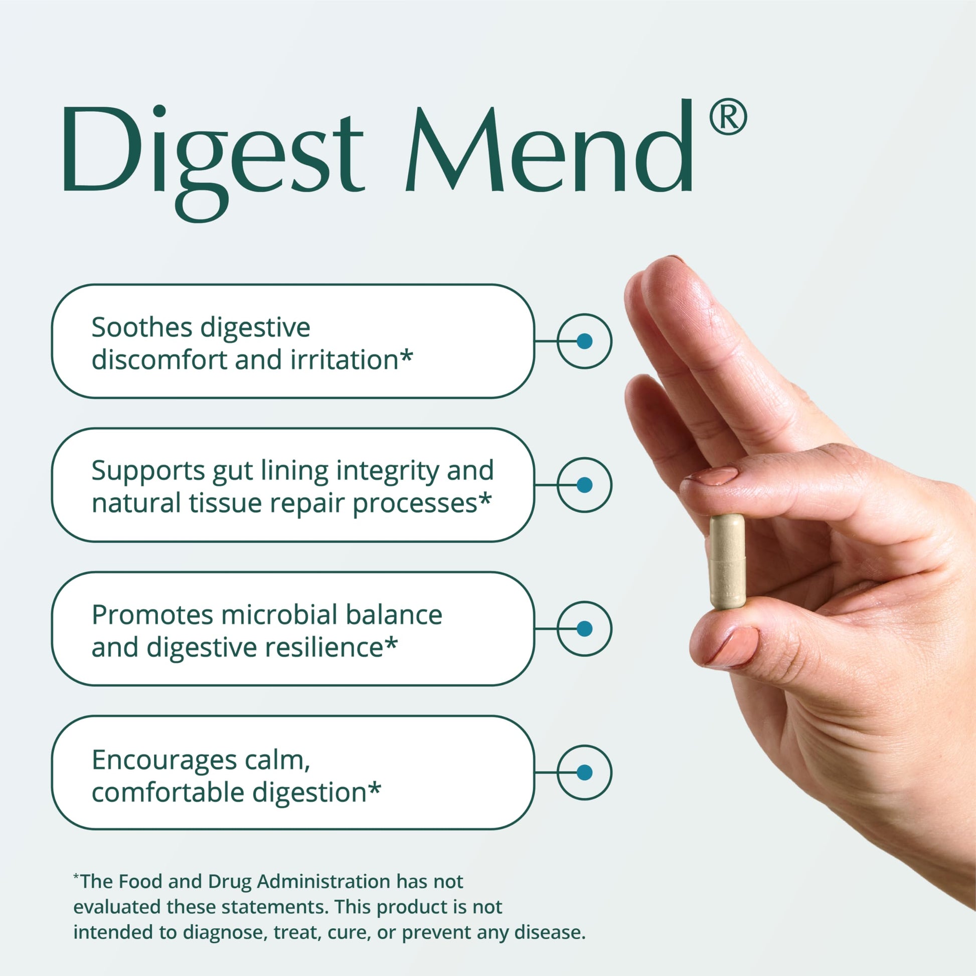 Natura Health Products Digest Mend Supplement - Encourages Healthy gastric microboime* - Featuring Deglycyrrhizinated Licorice (DGL), Aloe Vera, Marshmallow, Mastic Gum, & Chamomile (180 Capsules) Natura Health Products Au supplements