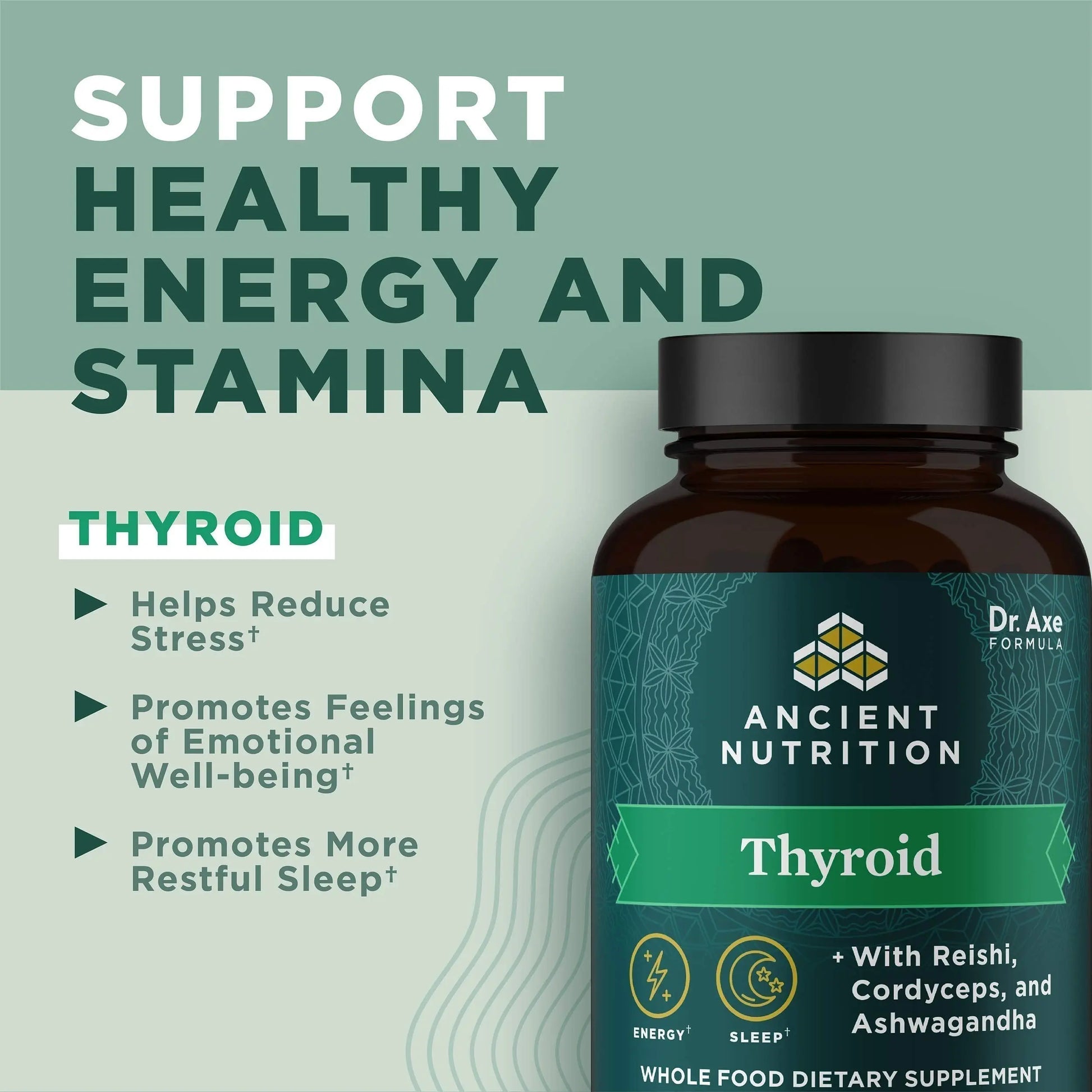 Ancient Nutrition Thyroid Support Supplement with Ashwaghanda, Thyroid Capsules Ancient Nutrition Au supplements