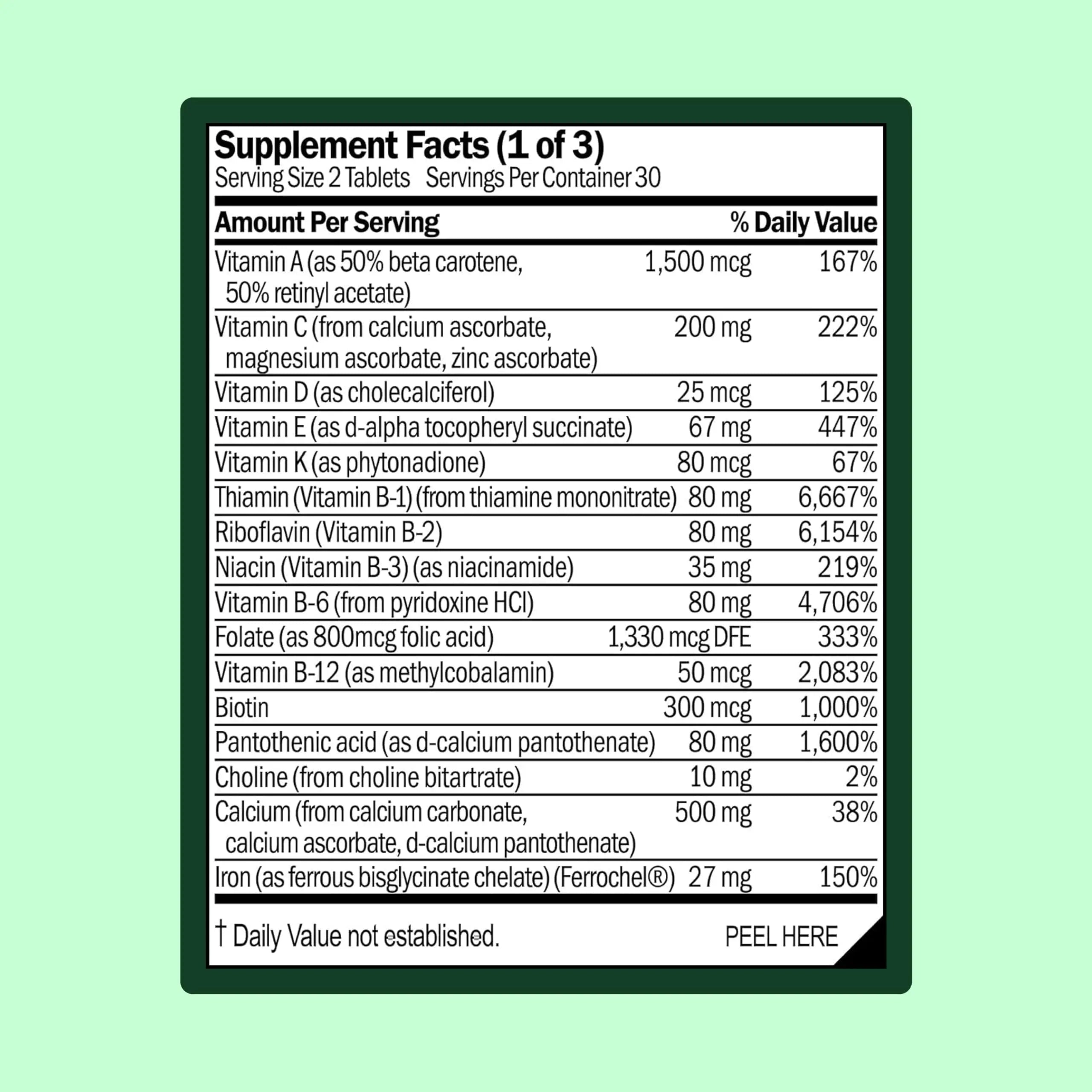 WellWithAll Women’s Multivitamin | Daily Supplement with Essential Vitamins, Minerals & Iron | Supports Immunity, Heart Health, Bone Health, Energy & Mood | Major Allergen - Free | 60 Tablets WellWithAll Au supplements