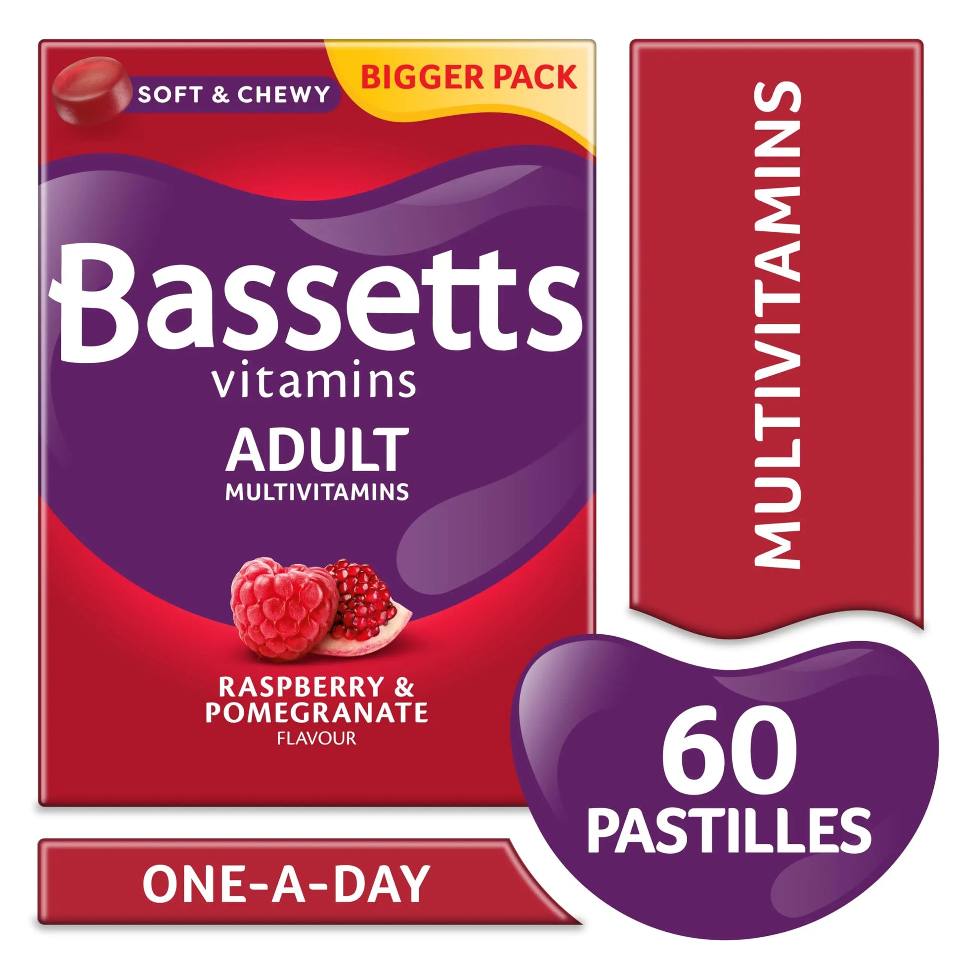 Bassetts Vitamins Adults Multivitamins, 60 Pastilles Bassetts Vitamins Au supplements