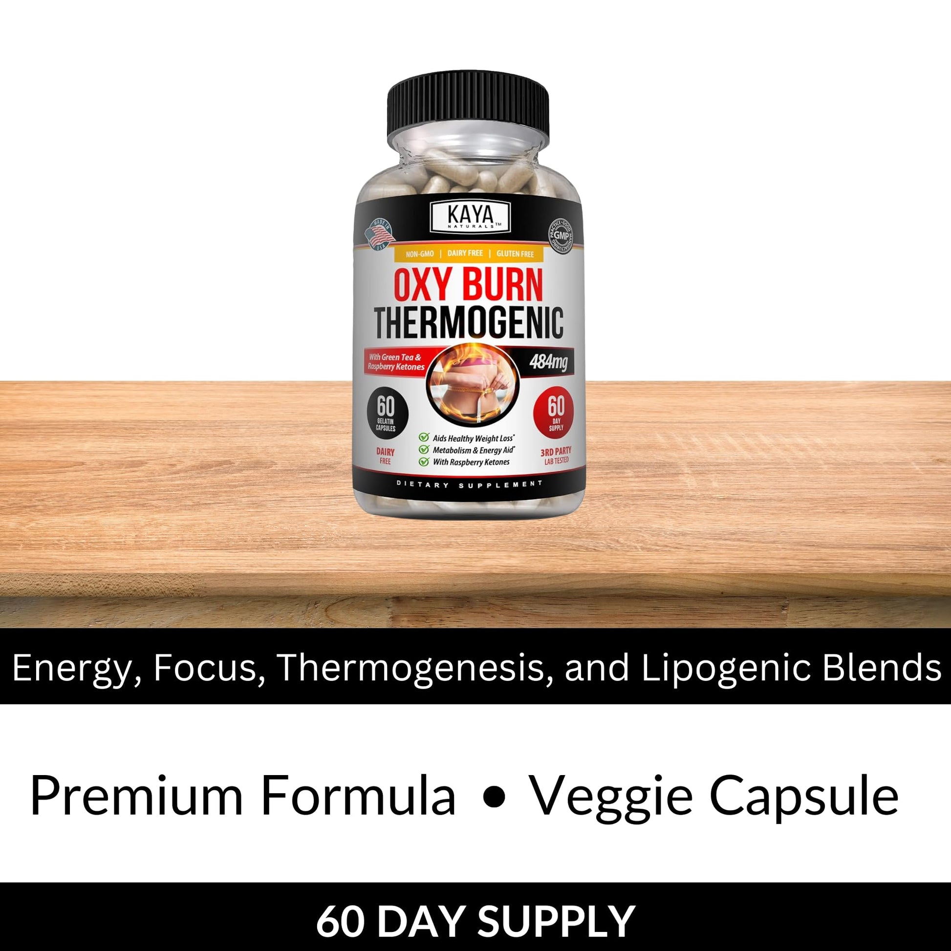 Kaya Naturals Oxy Burn - Weight Loss Pills for Women & Men - Appetite Suppressant Kaya Naturals Au supplements