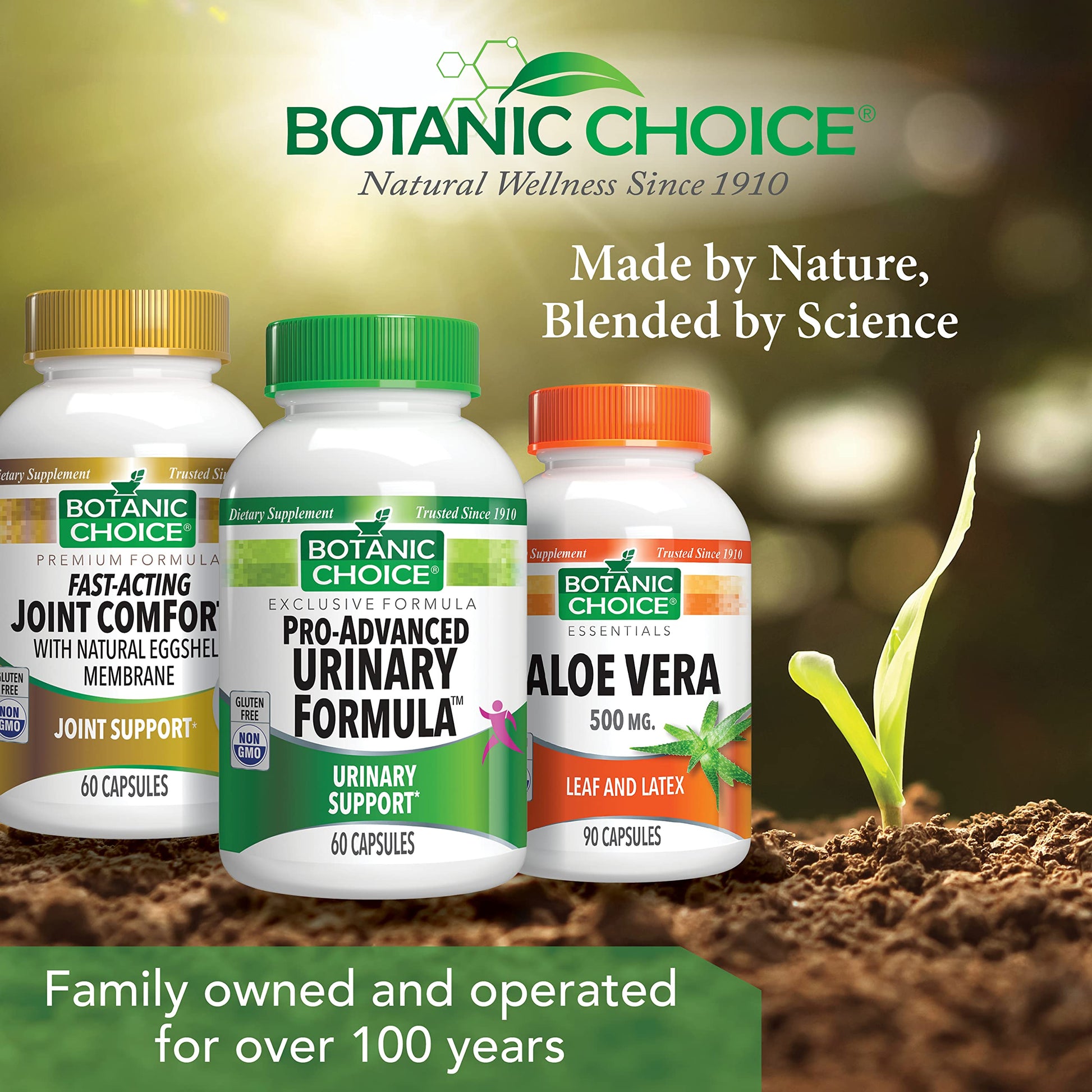 Botanic Choice Pro-Advanced Urinary Formula-Blend for Urinary Tract Health Support - Magnesium Cranberry Uva Ursi Damiana - 60 Capsules Botanic Choice Au supplements