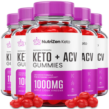 (5 Pack) Nutrizen Keto Acv Gummies - Official Formula - Nutrizen Keto + Acv Gummies Healthly Au supplements