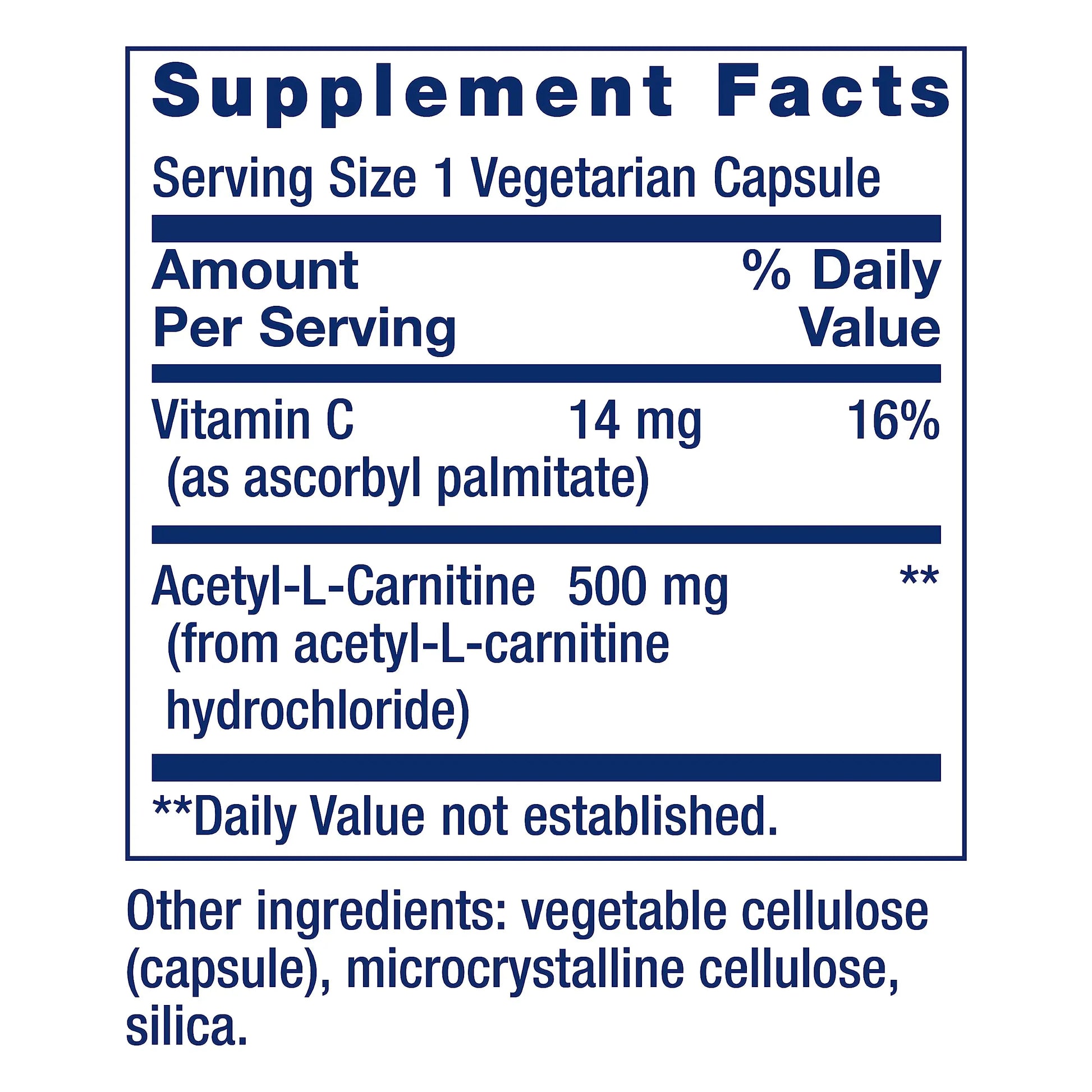 Life Extension Acetyl-L-Carnitine, Acetyl-L-Carnitine, vitamin C, Brain, mood & nerve health Life Extension Au supplements